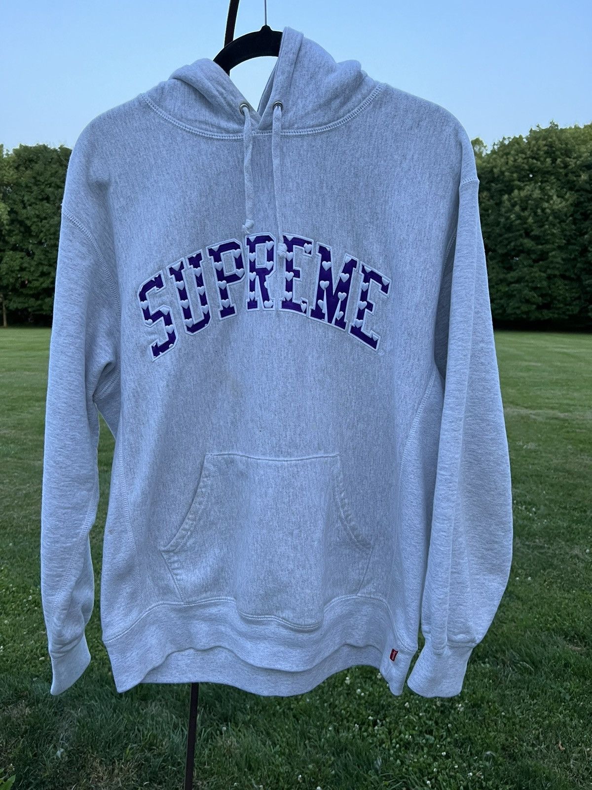 Supreme Hearts Arc Hoodie - Blue