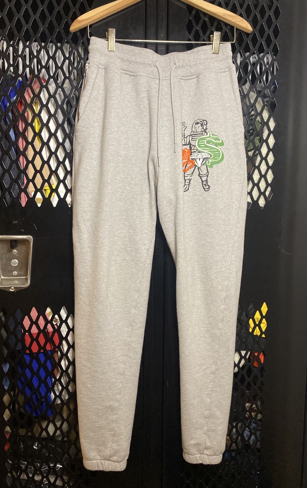 Billionaire Boys Club Grey BBC Astronaut Heart & Mind Sweatpants | Grailed