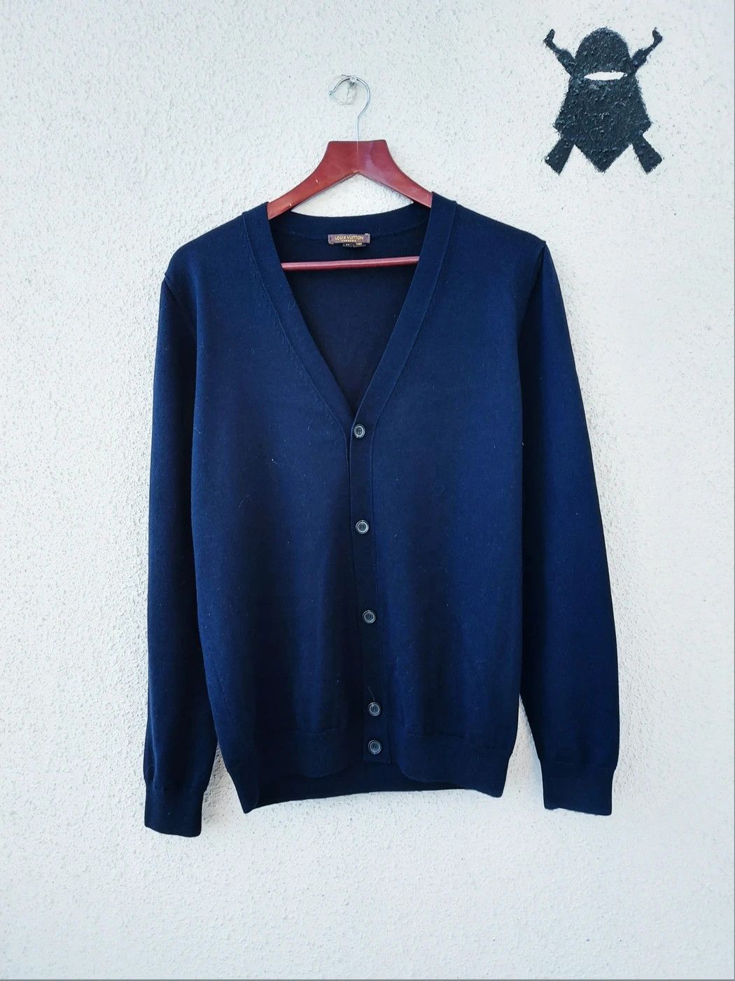 LOUIS VUITTON CARDIGAN SWEATER M MEDIUM