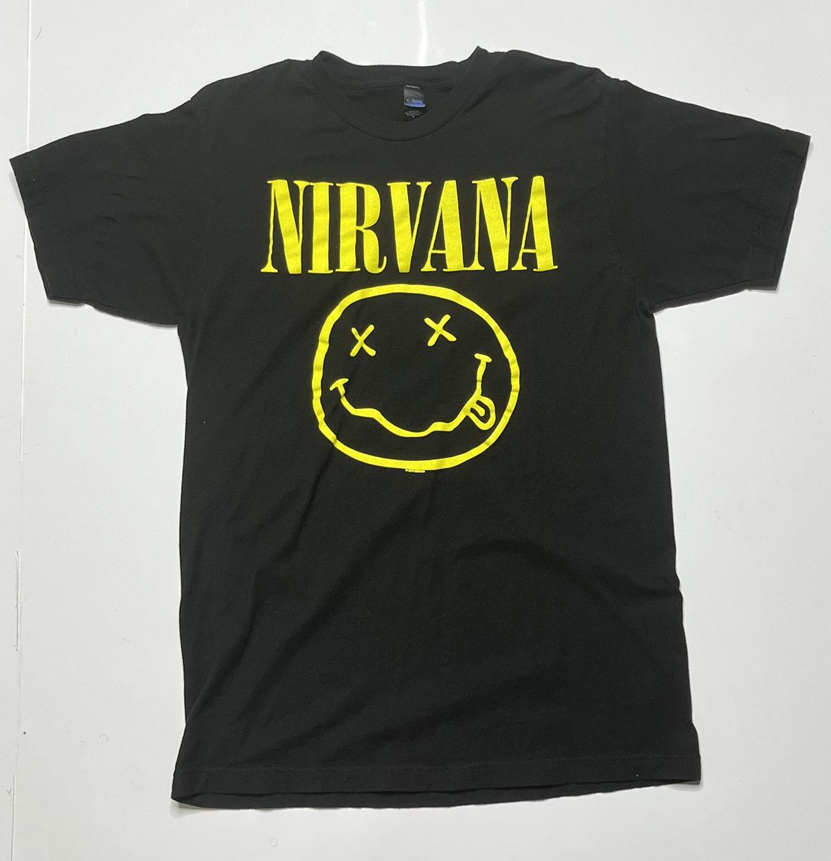 Vintage Vintage Nirvana Smiley T-Shirt | Grailed