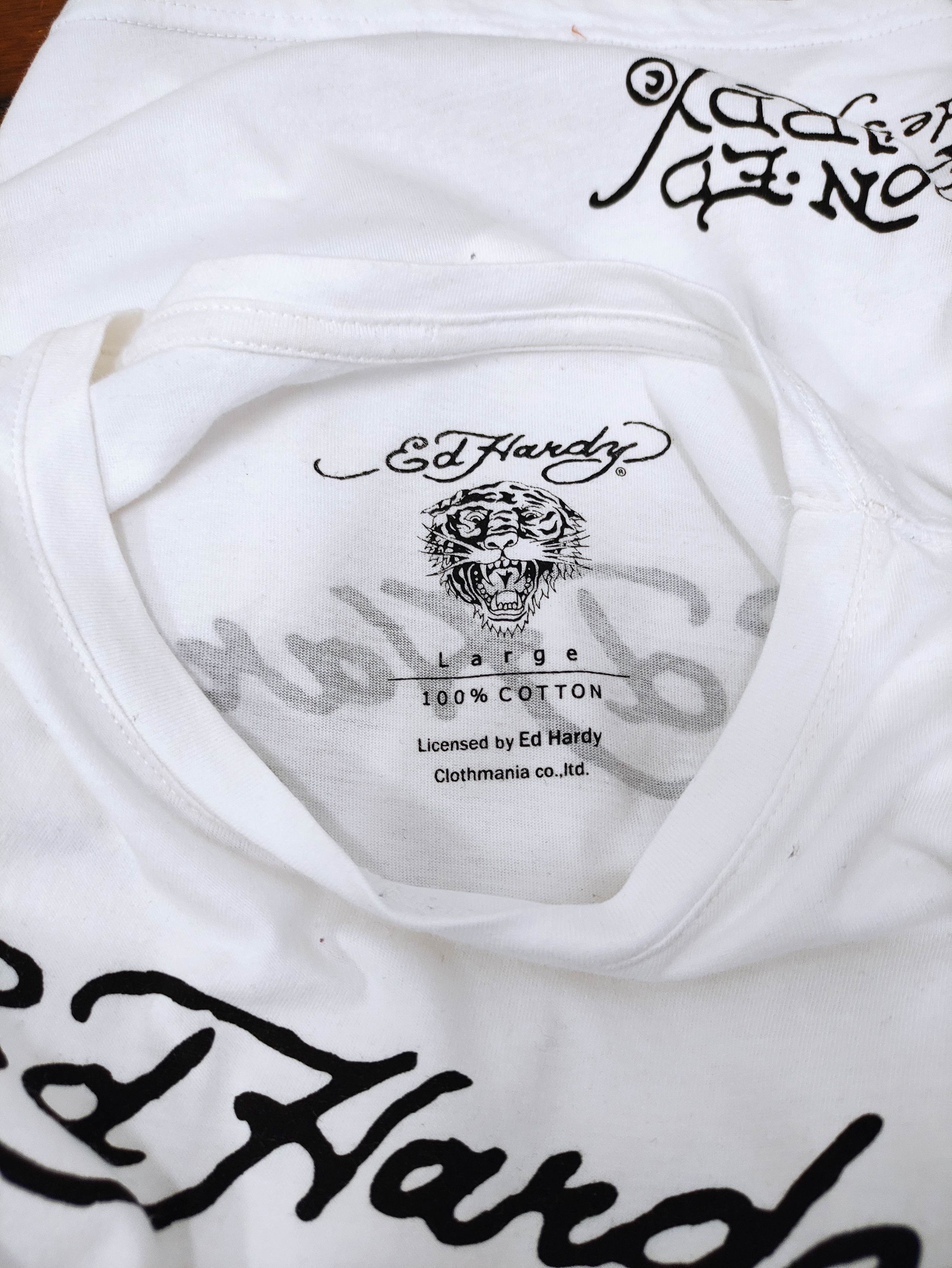 Ed Hardy 🔥 ED HARDY LOVE KILLS SLOWLY TEE Size S / US 4 / IT 40 - 5 Thumbnail