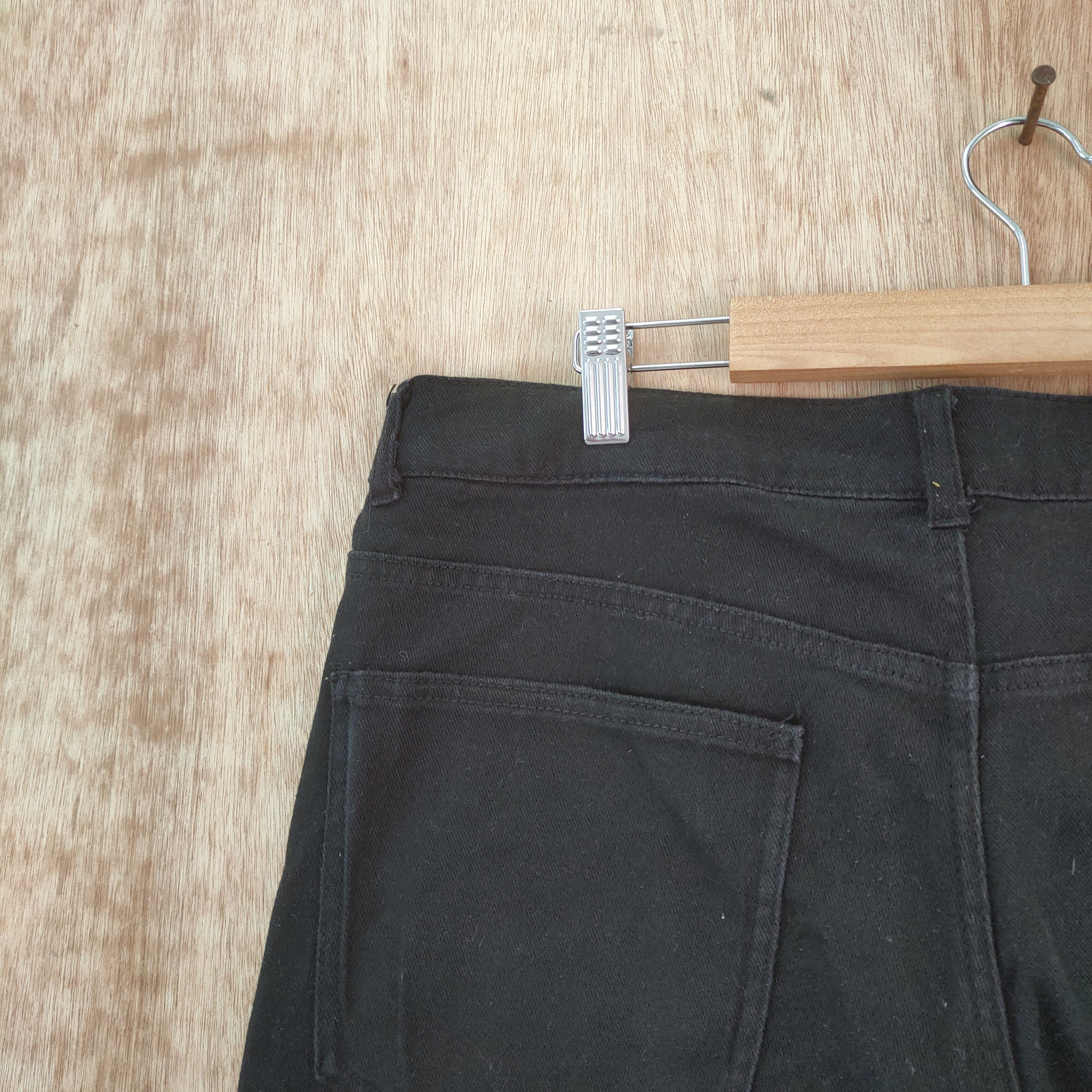 Japanese Brand NYLAUS BLACK JEANS DENIM SKINNY PANTS Size US 34 / EU 50 - 11 Thumbnail