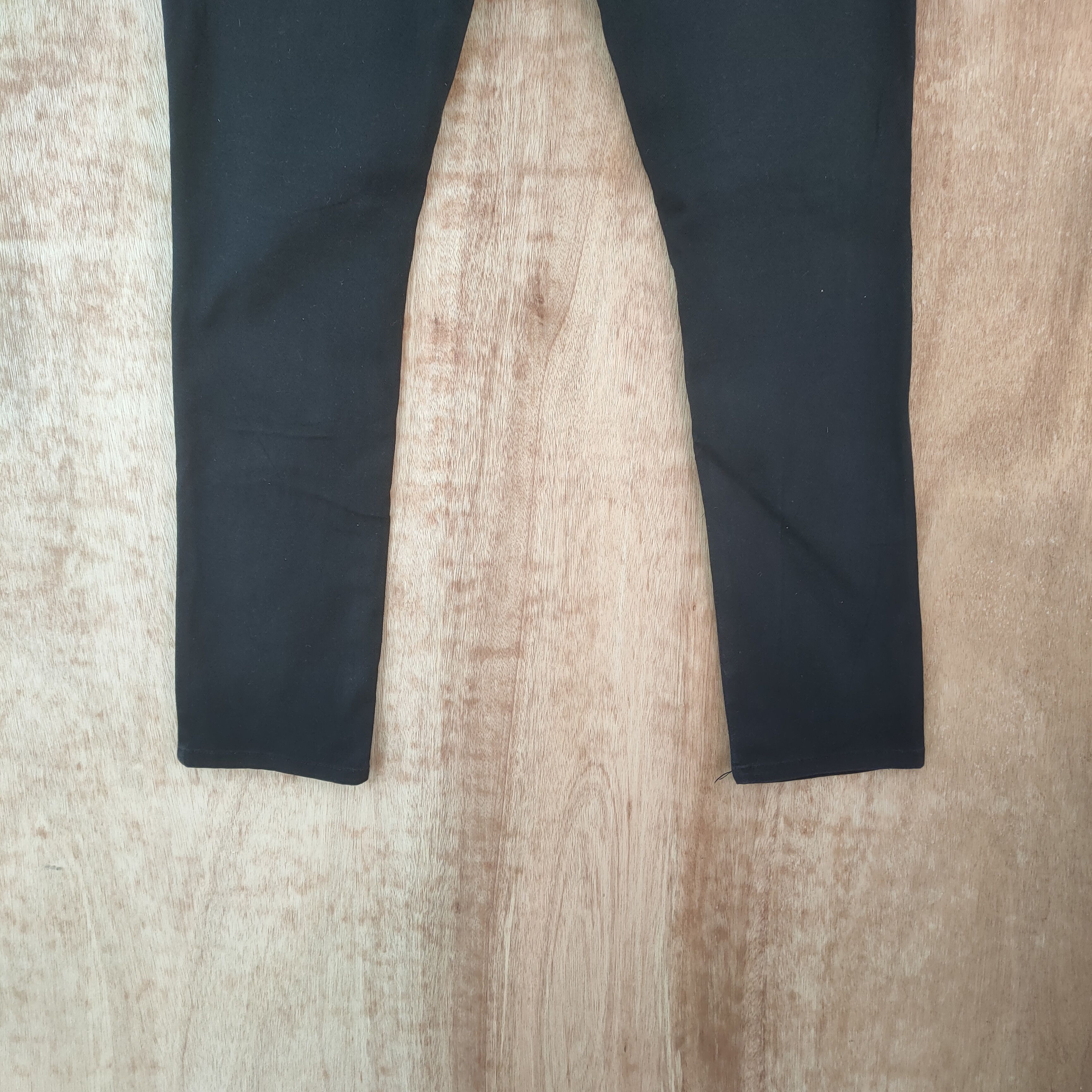 Japanese Brand NYLAUS BLACK JEANS DENIM SKINNY PANTS Size US 34 / EU 50 - 8 Thumbnail