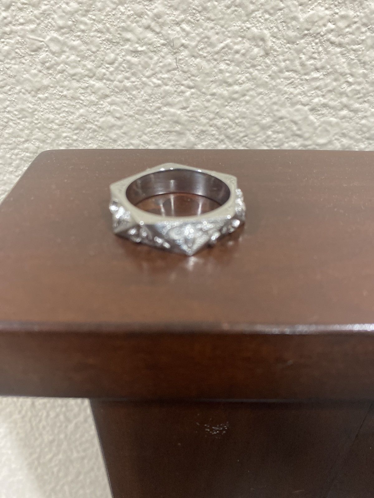 Jewelry Astrology Ring Size 12 in Silver, Men's