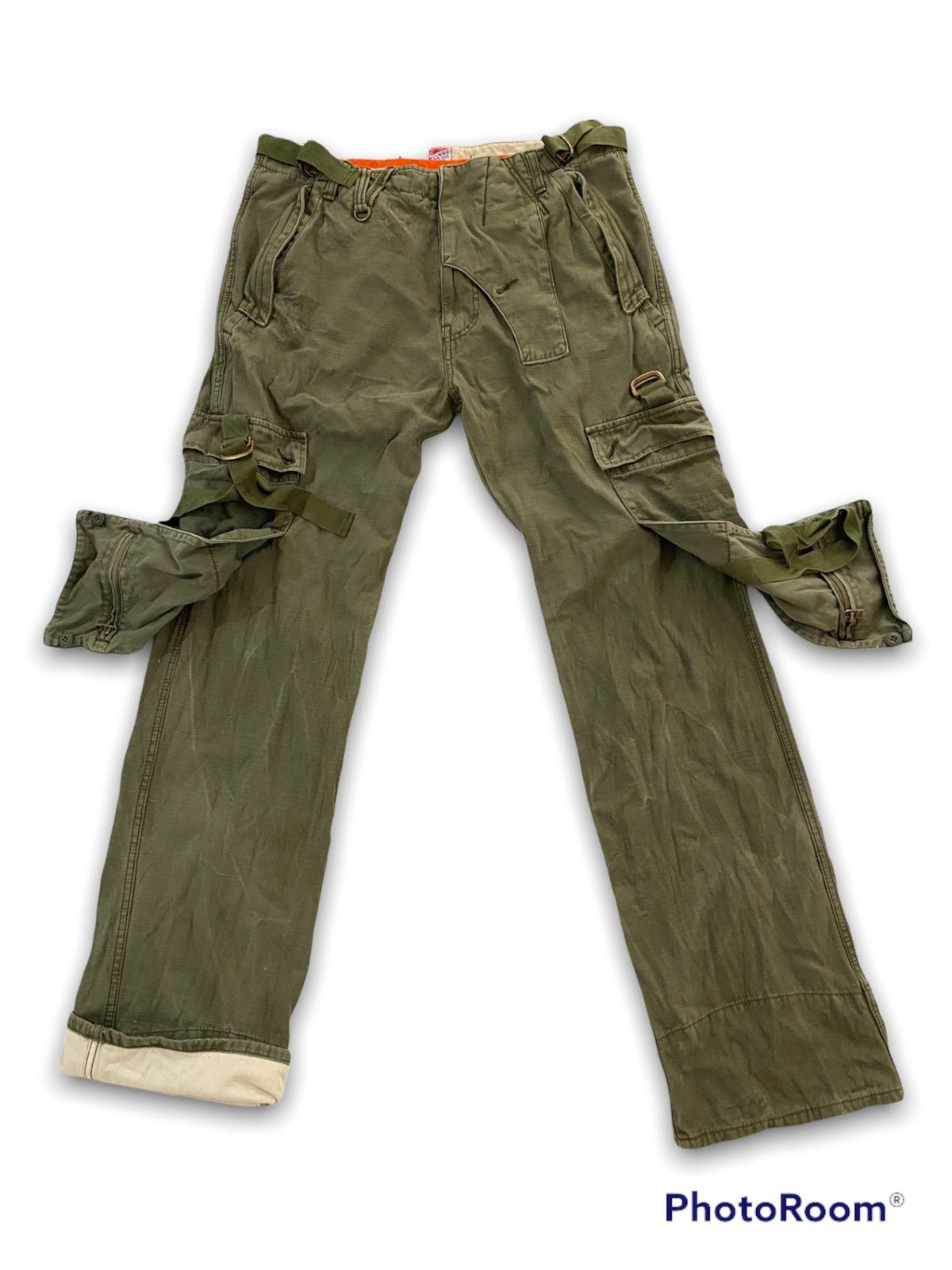 Designer × Prps PRPS Japanese Bondages Parachutes six pockets pants Size US 34 / EU 50 - 1 Thumbnail