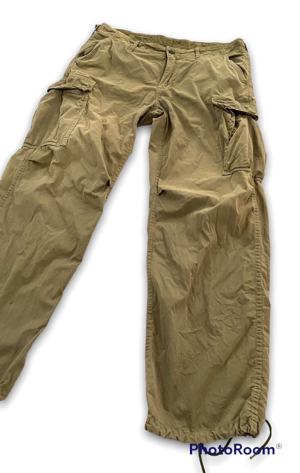 Beams Plus Beam plus Japanese parachute Bondages grip low pants Size US 33 - 4 Thumbnail