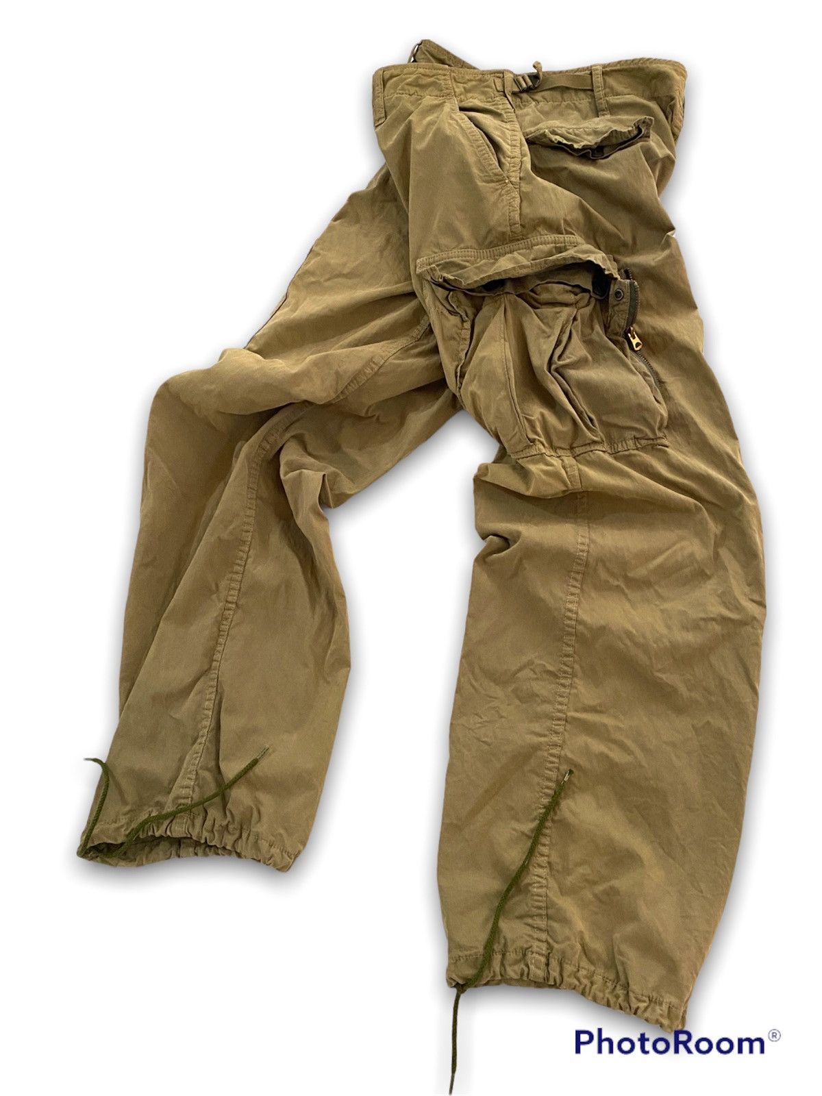Beams Plus Beam plus Japanese parachute Bondages grip low pants Size US 33 - 1 Thumbnail