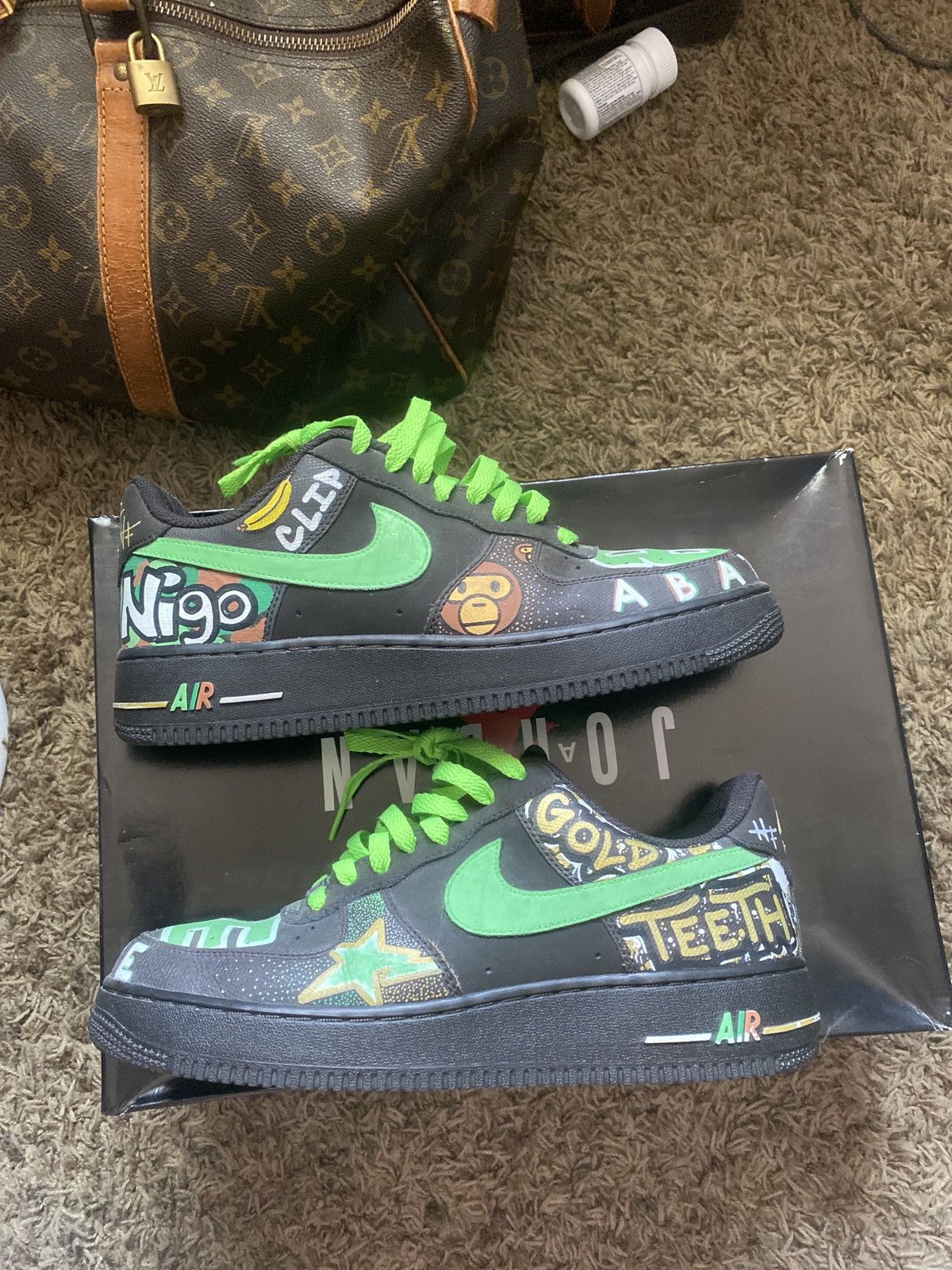 custom bape forces