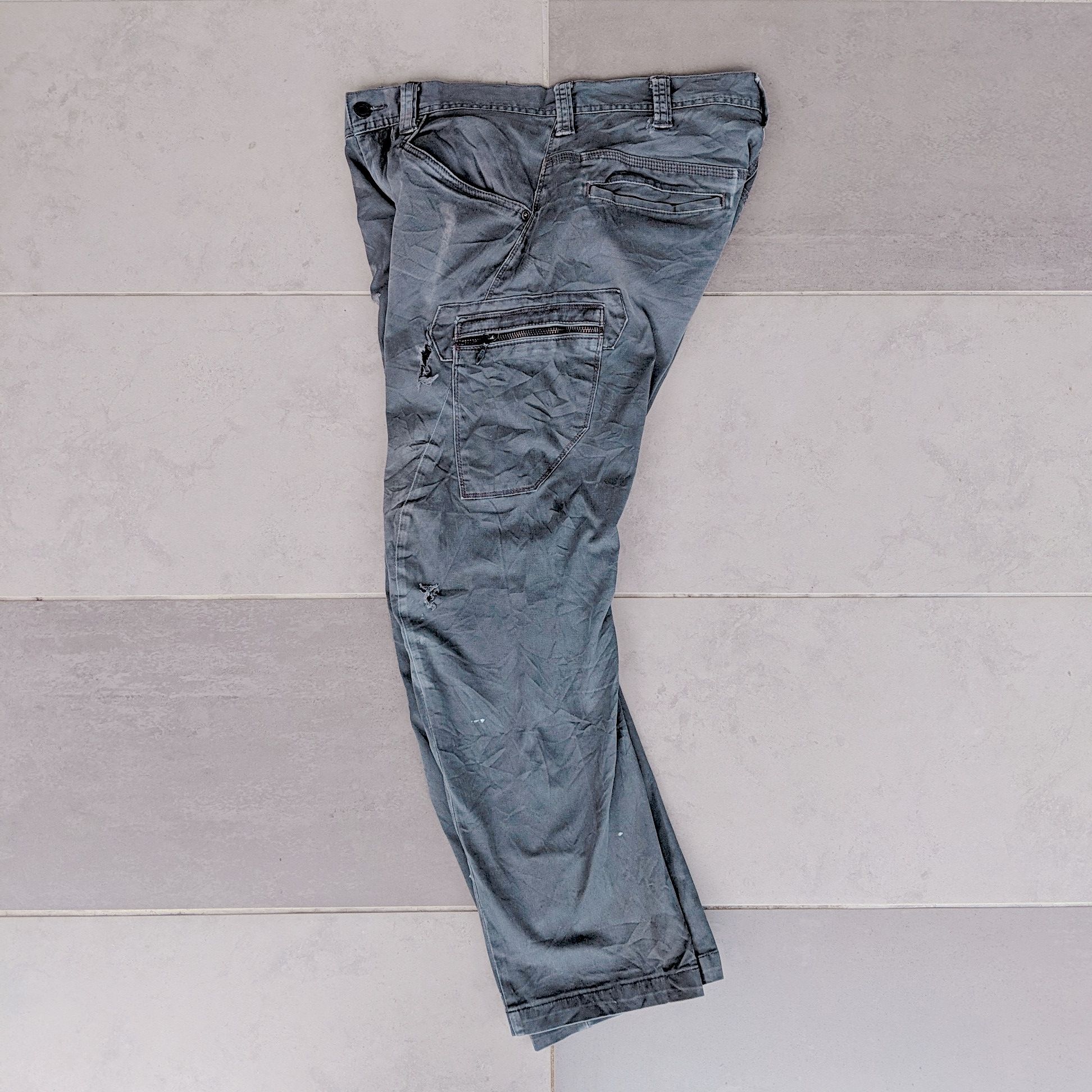 Japanese Brand Vintage Japanese Utility Tactical Distressed Cargo Pants Size US 32 / EU 48 - 3 Thumbnail