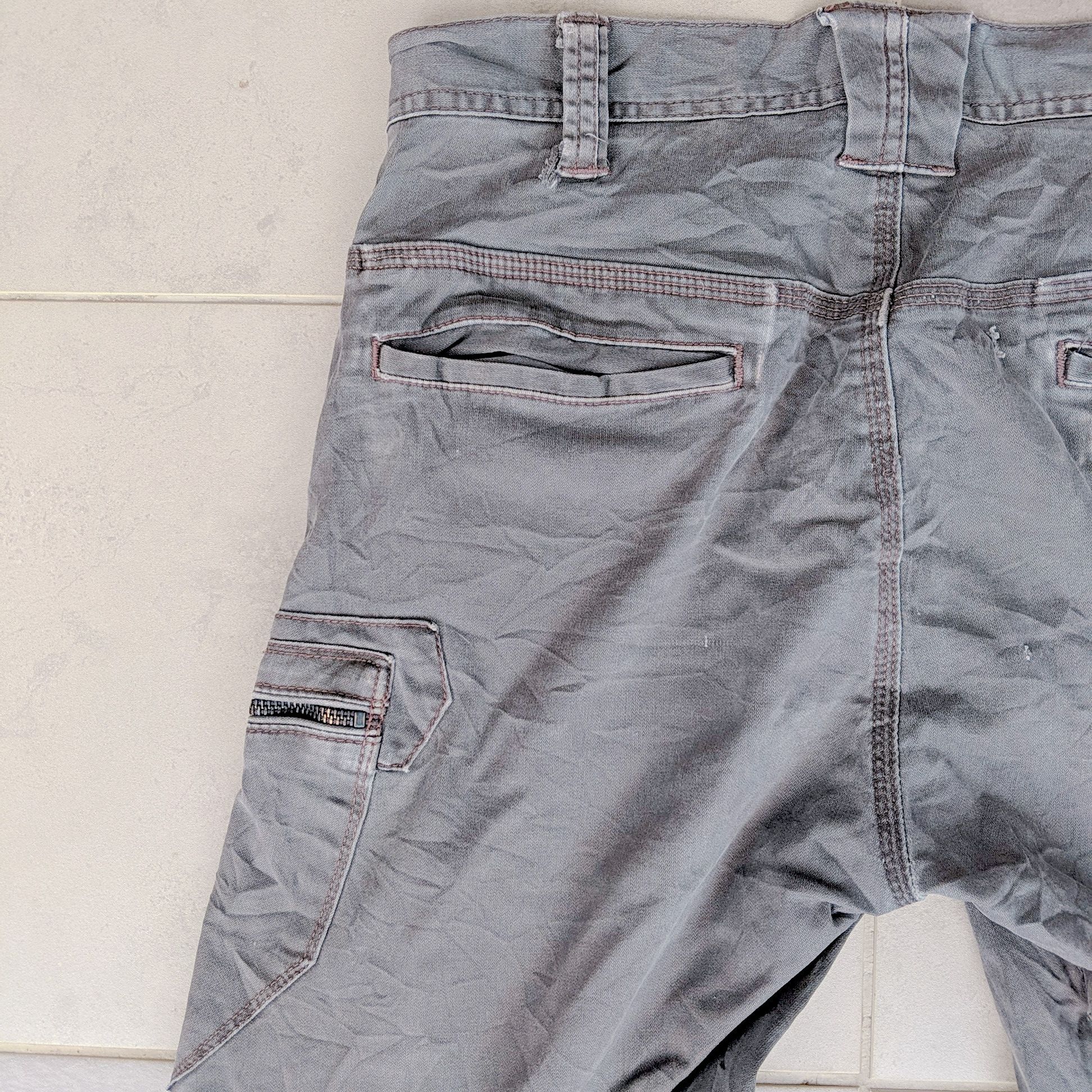 Japanese Brand Vintage Japanese Utility Tactical Distressed Cargo Pants Size US 32 / EU 48 - 6 Thumbnail