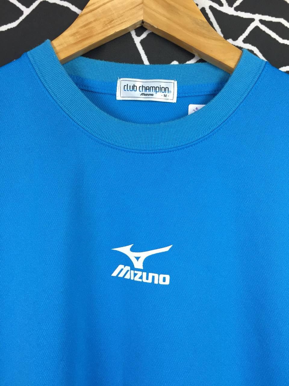 Japanese Brand Vtg Mizuno Center Logo Running Dri Fit Tee Size US M / EU 48-50 / 2 - 3 Thumbnail