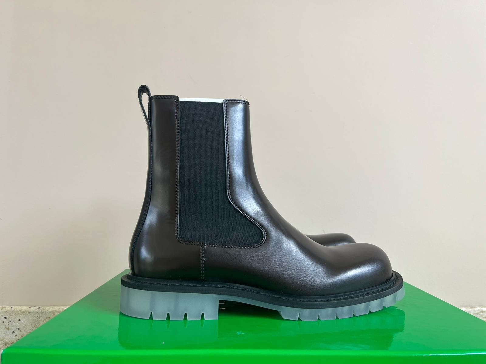 Bottega Veneta Mid Top Leather Boots in Espresso Color Size US 8 / EU 41 - 5 Thumbnail
