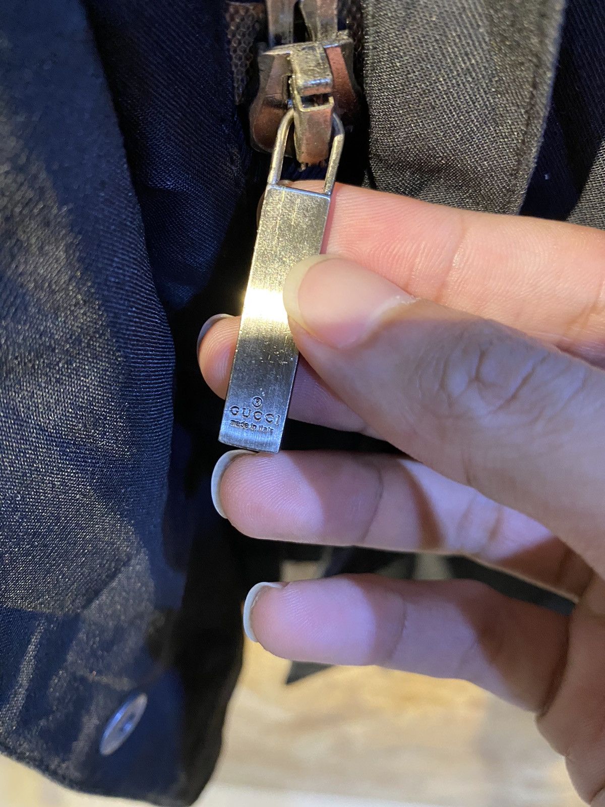 Gucci × Vintage VINTAGE 90’s VERY RARE‼️Gucci Multi Pocket Jackets Italy Size US L / EU 52-54 / 3 - 18 Thumbnail