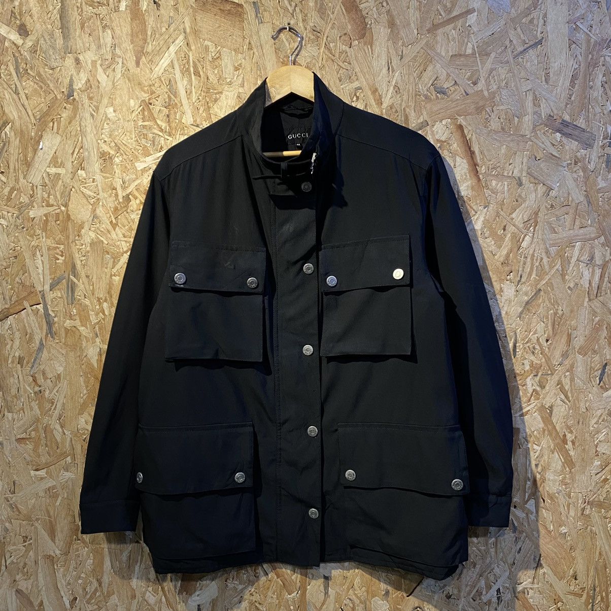 Gucci × Vintage VINTAGE 90’s VERY RARE‼️Gucci Multi Pocket Jackets Italy Size US L / EU 52-54 / 3 - 1 Thumbnail