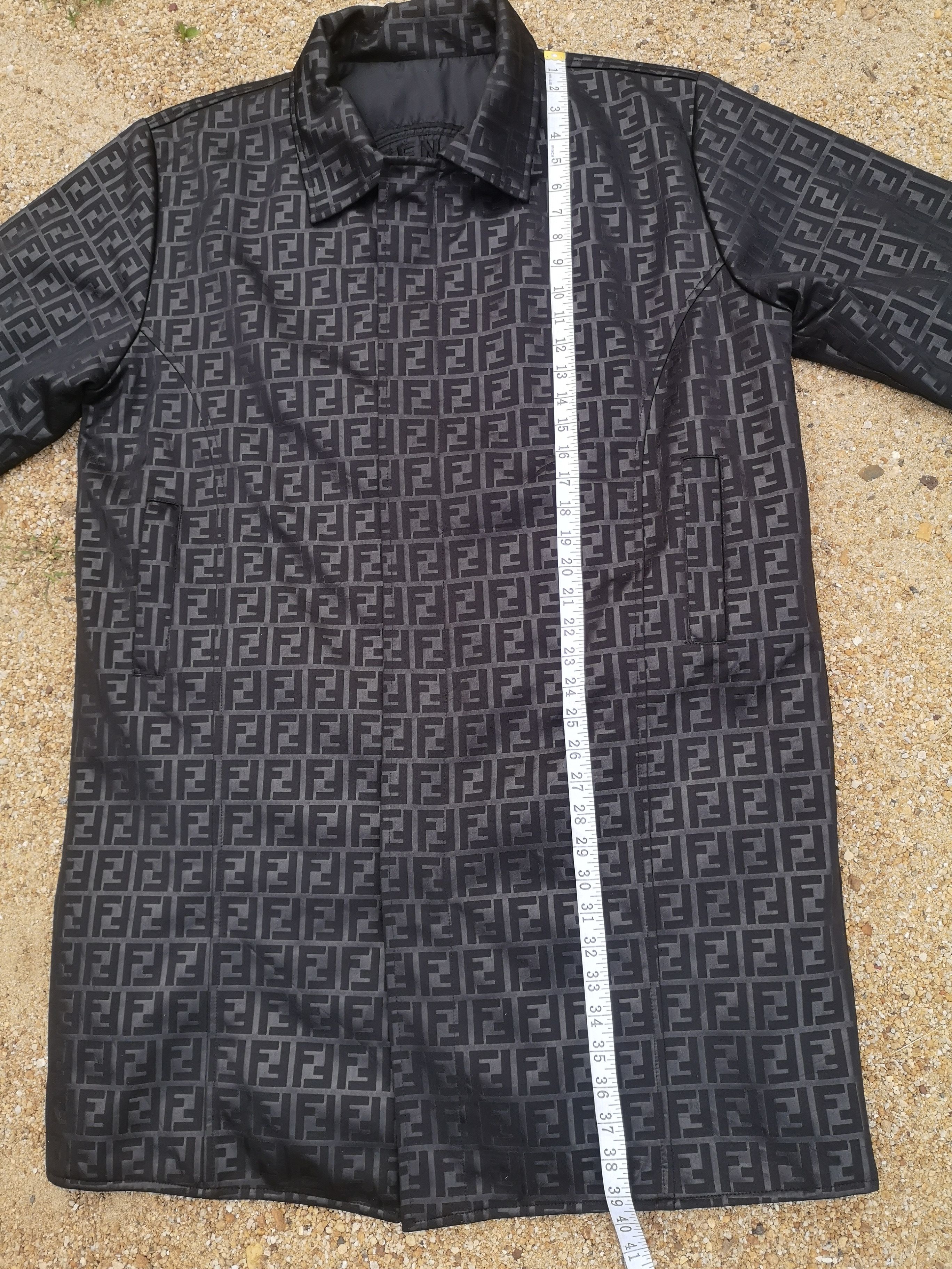 Fendi 🔥STEAL🔥Vintage Fendi Monogram Reversible Parka Size US L / EU 52-54 / 3 - 17 Thumbnail