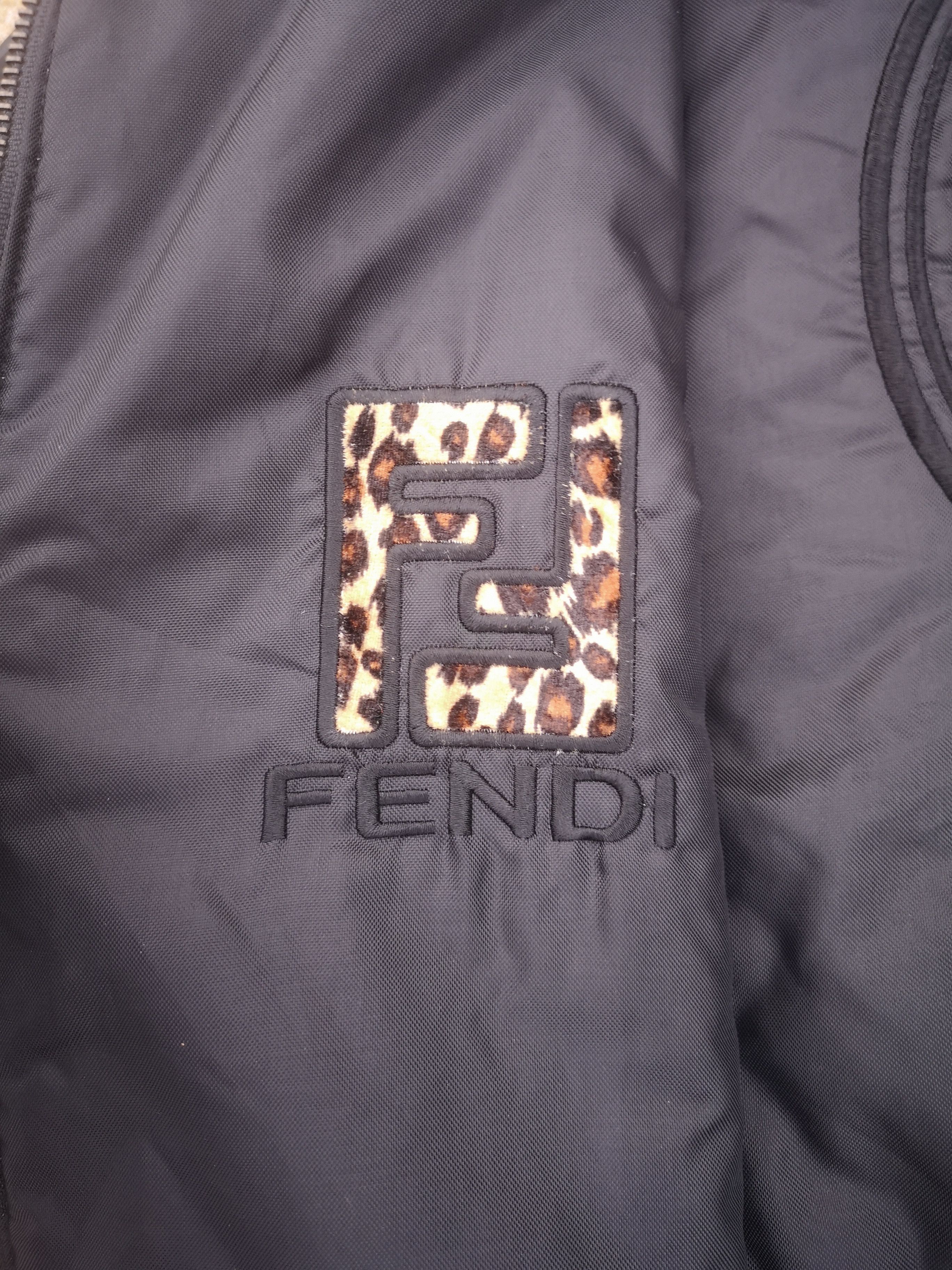 Fendi 🔥STEAL🔥Vintage Fendi Monogram Reversible Parka Size US L / EU 52-54 / 3 - 7 Thumbnail