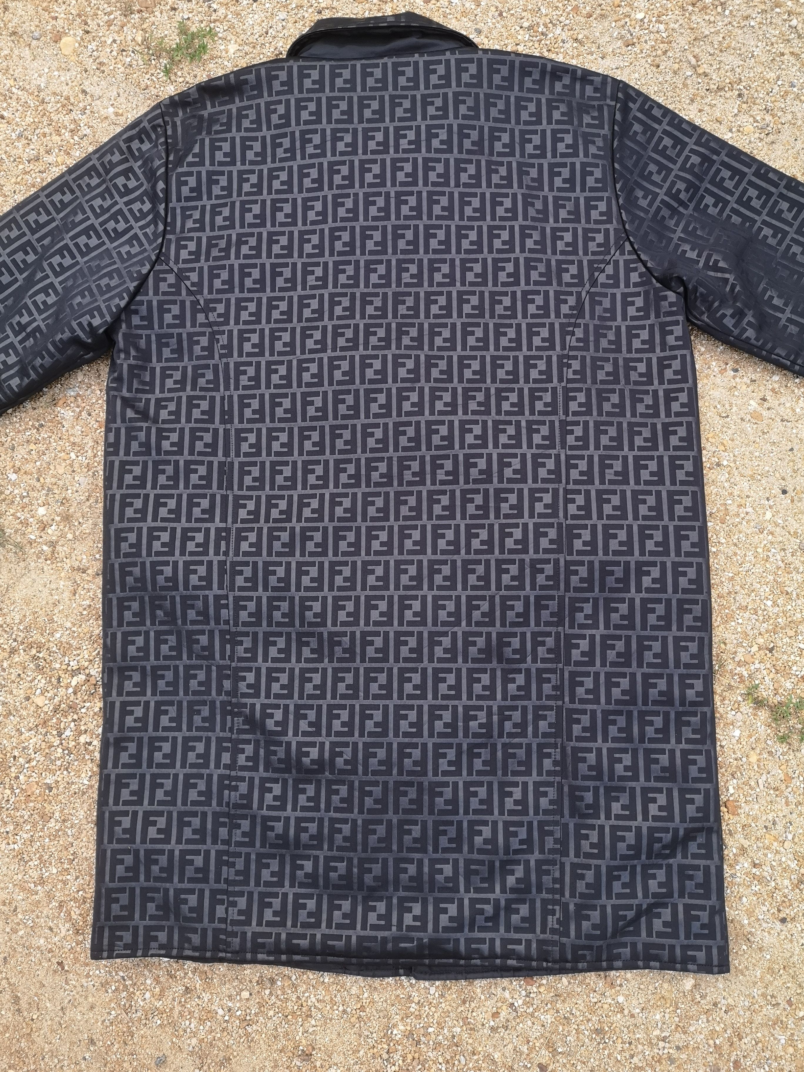 Fendi 🔥STEAL🔥Vintage Fendi Monogram Reversible Parka Size US L / EU 52-54 / 3 - 4 Thumbnail