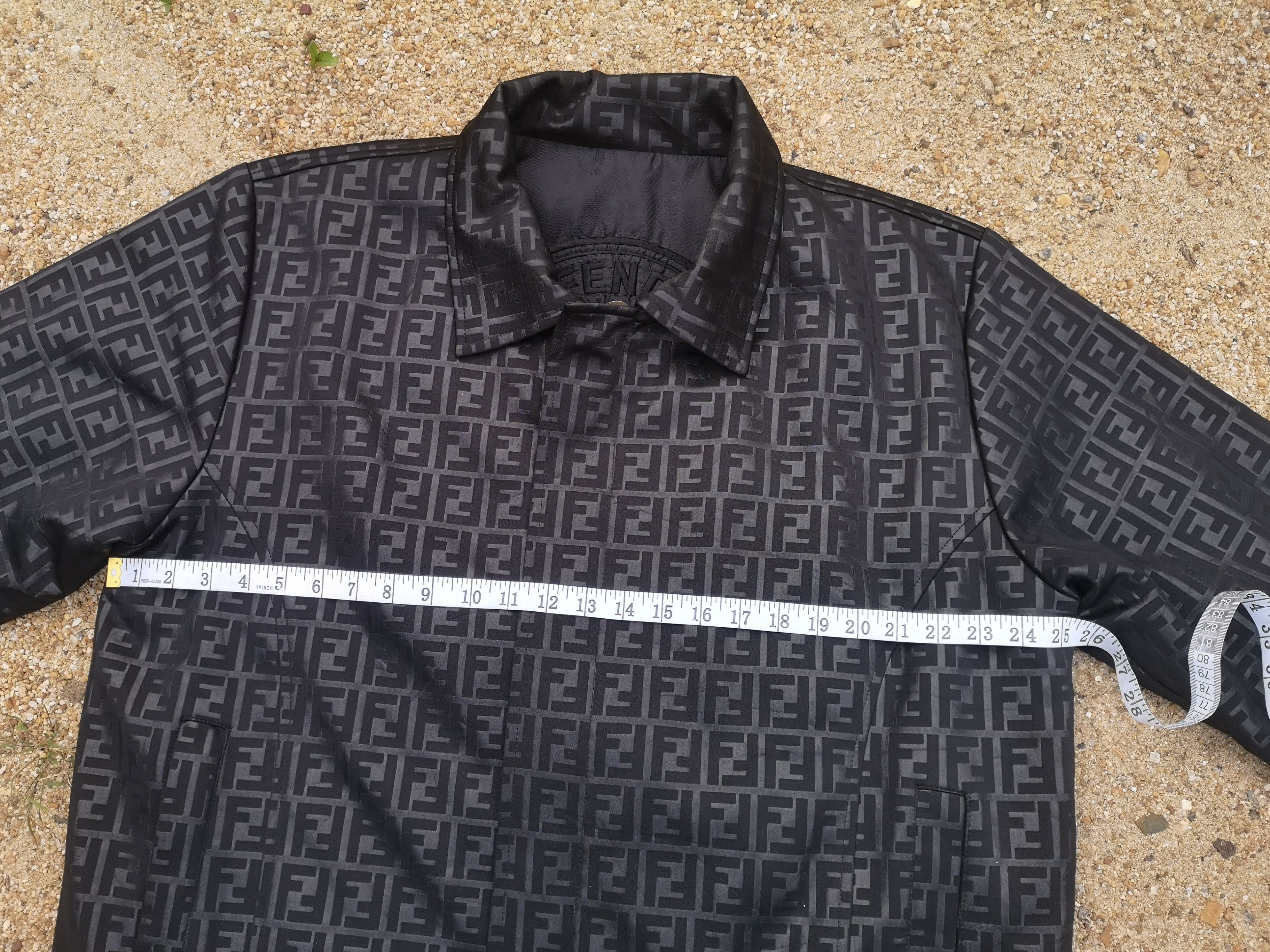 Fendi 🔥STEAL🔥Vintage Fendi Monogram Reversible Parka Size US L / EU 52-54 / 3 - 16 Thumbnail