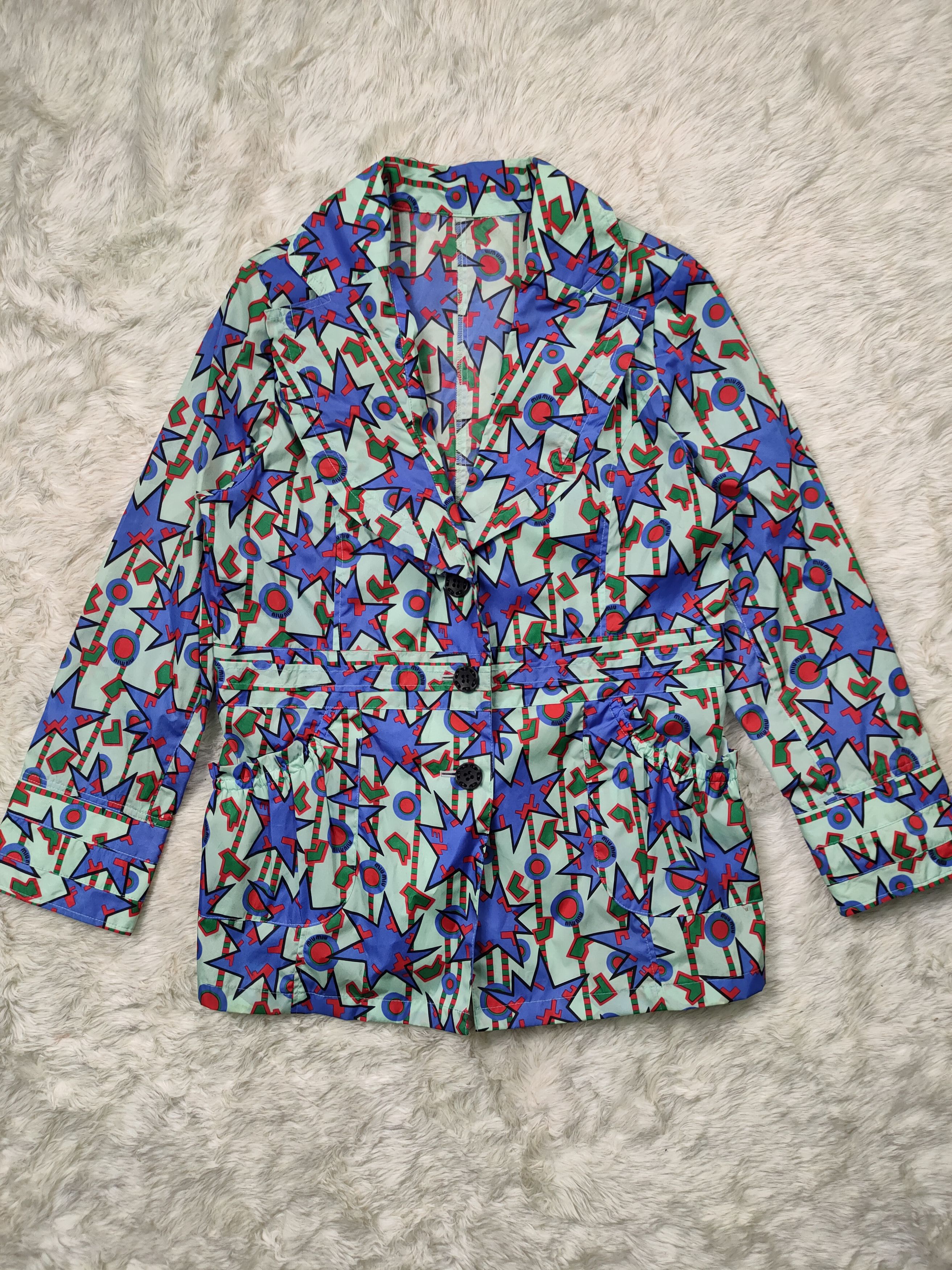 Miu Miu Miu miu Beautiful Design Light Jacket Size S / US 4 / IT 40 - 1 Thumbnail