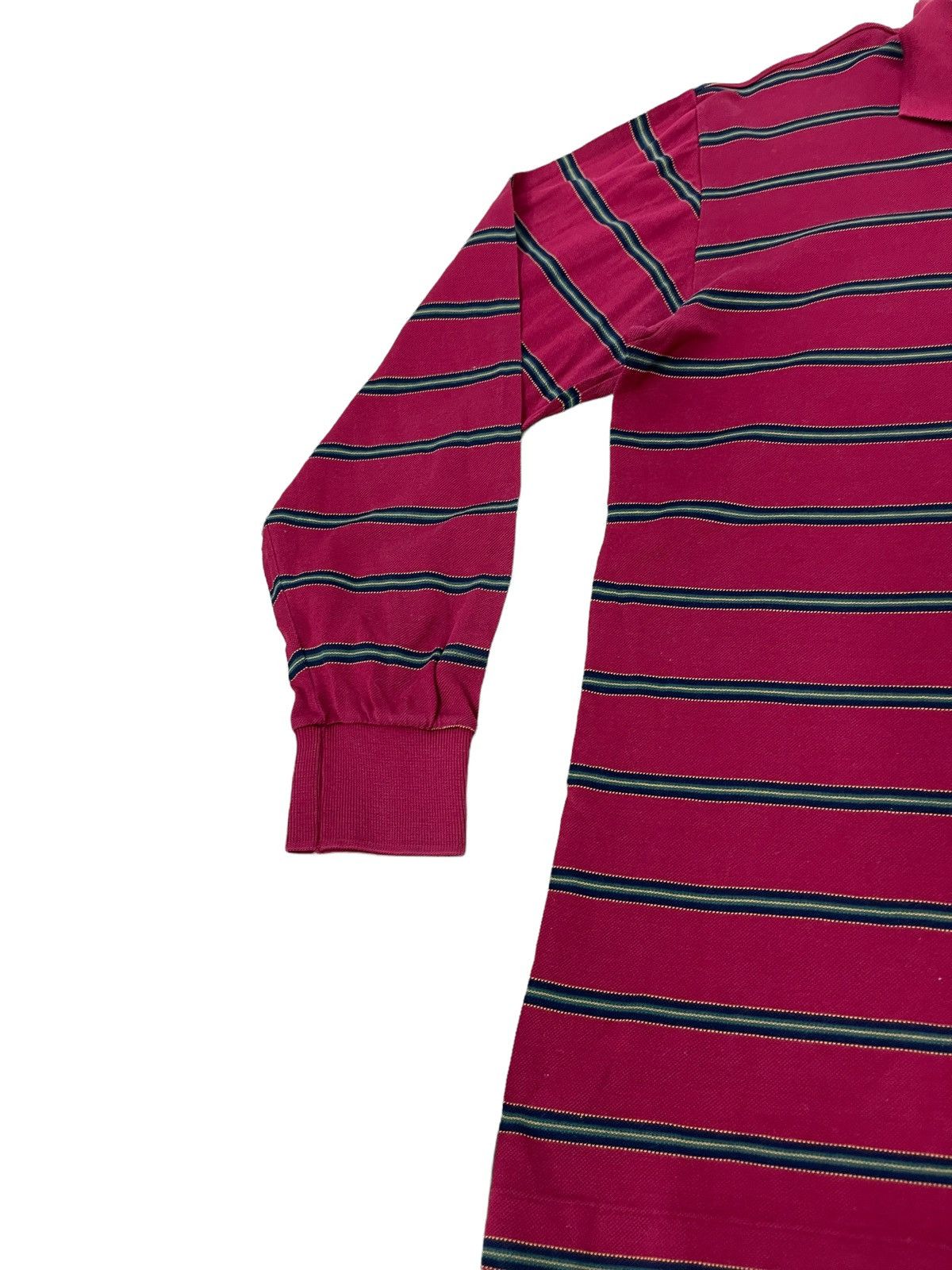 Celine Made in Italy Celine Paris Striped Polo Shirt Vtg 3🟩7 Size US M / EU 48-50 / 2 - 5 Thumbnail