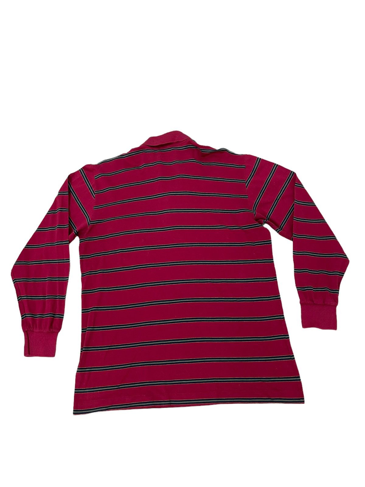 Celine Made in Italy Celine Paris Striped Polo Shirt Vtg 3🟩7 Size US M / EU 48-50 / 2 - 7 Thumbnail