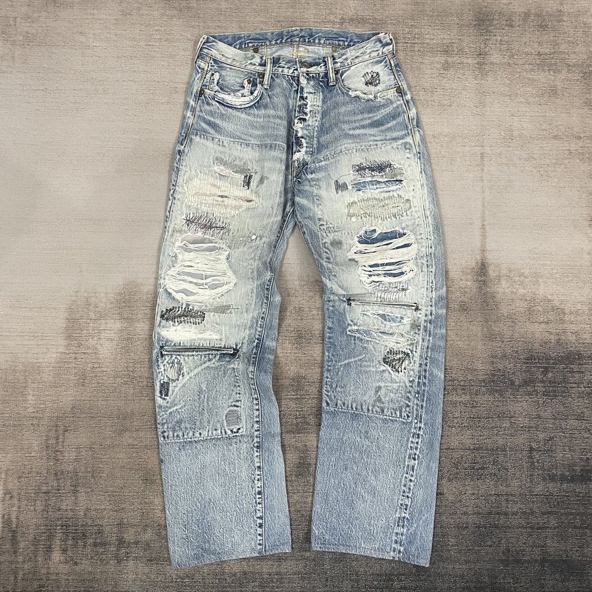 Kapital kapital Boro Denim Pants Size US 32 / EU 48 - 1 Thumbnail