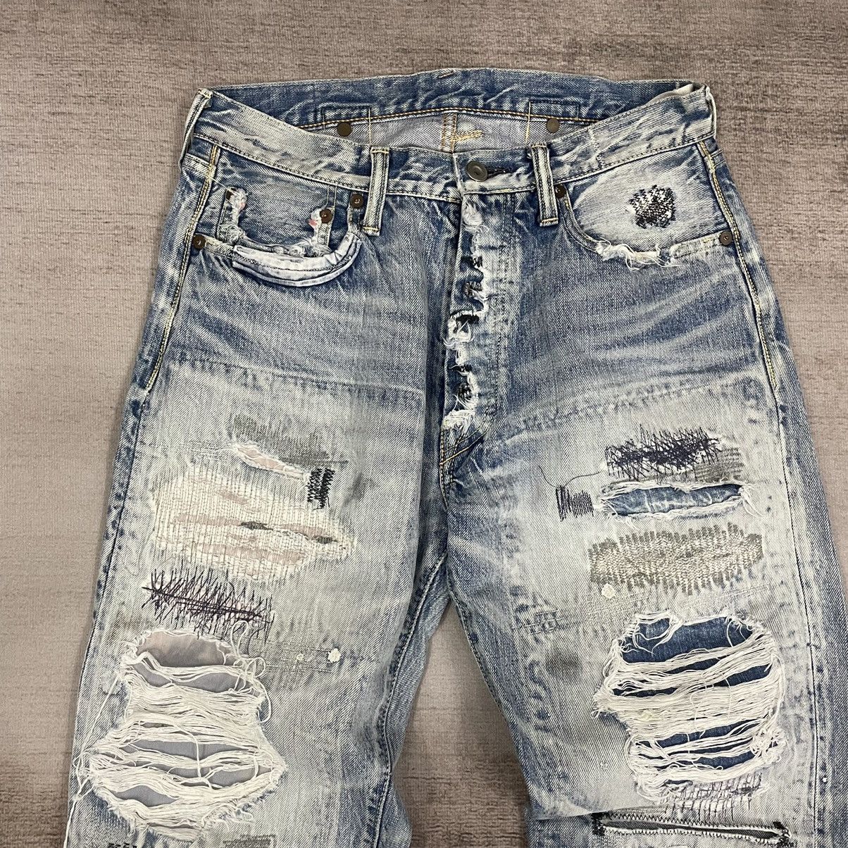 Kapital kapital Boro Denim Pants Size US 32 / EU 48 - 3 Thumbnail