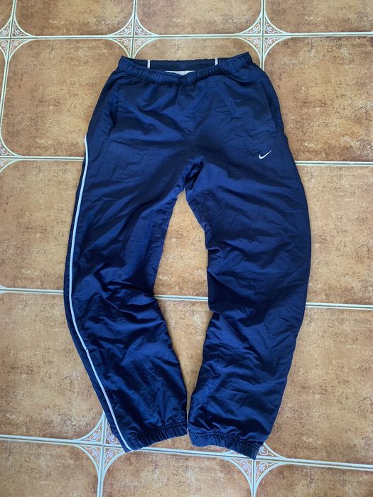 Nike Vintage Nike track pants y2k small logo Grailed