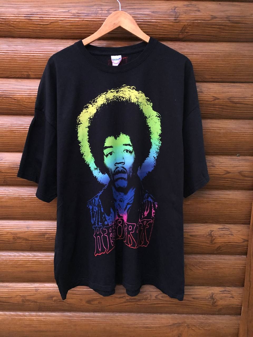 JIMI HENDRIX Jimi Hendrix Band T-shirt Band T Men's XL size unclear Beige type Vintage Second Hand main image 1