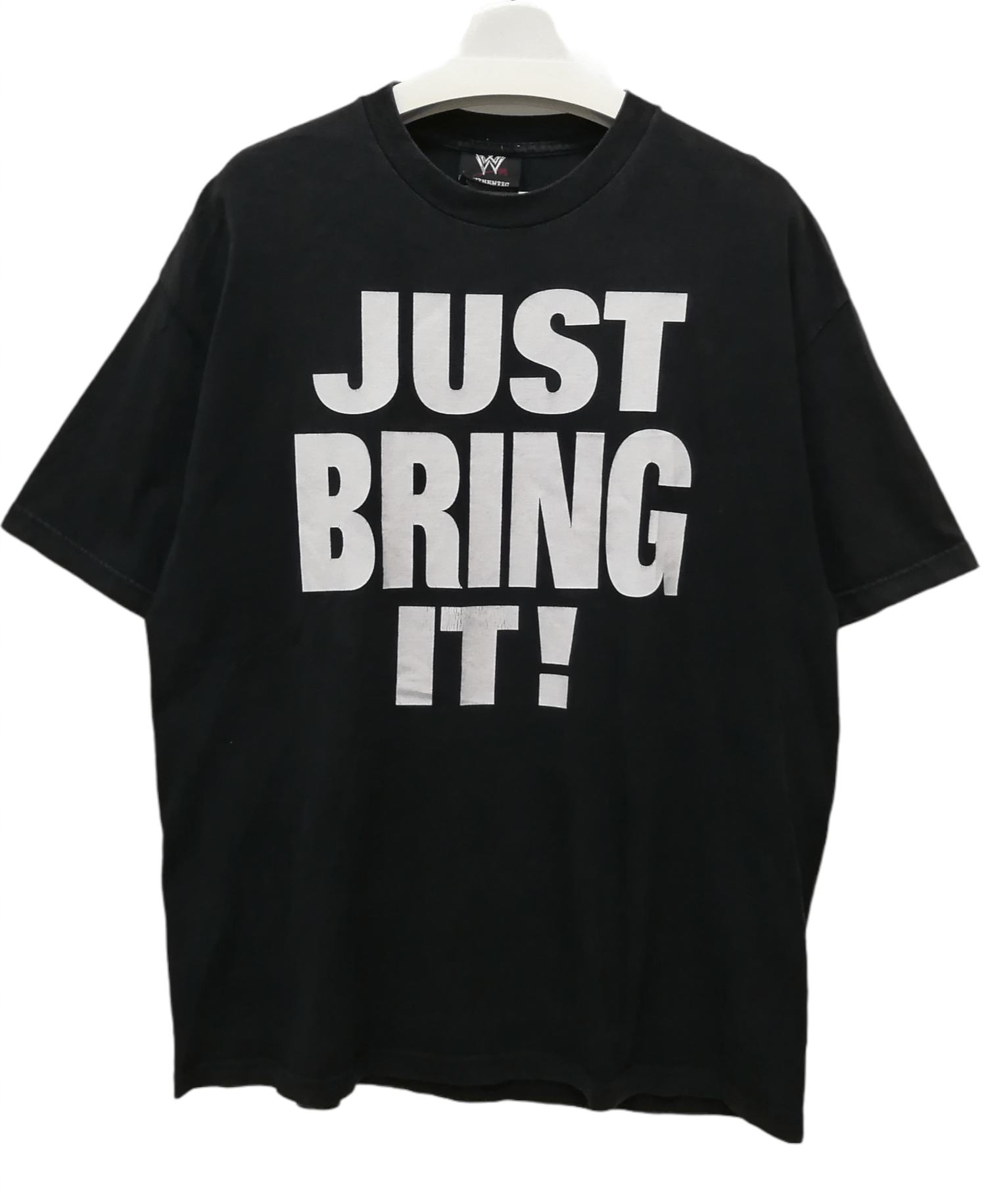 Vintage Vintage WWE THE ROCK Just Bring It! Tshirt - Size XL Size US XL / EU 56 / 4 - 1 Thumbnail