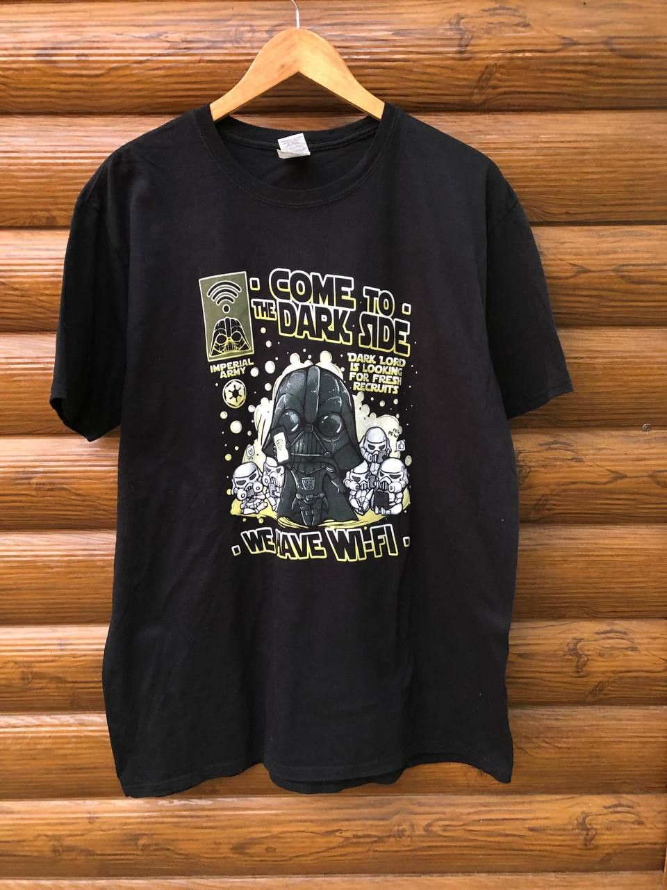 Band Tees Vintage star wars Darth Vader come to the dark side t shirt Size US XL / EU 56 / 4 - 1 Thumbnail
