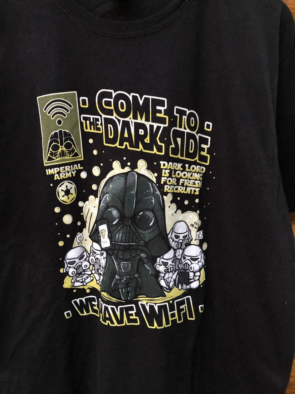 Band Tees Vintage star wars Darth Vader come to the dark side t shirt Size US XL / EU 56 / 4 - 2 Thumbnail