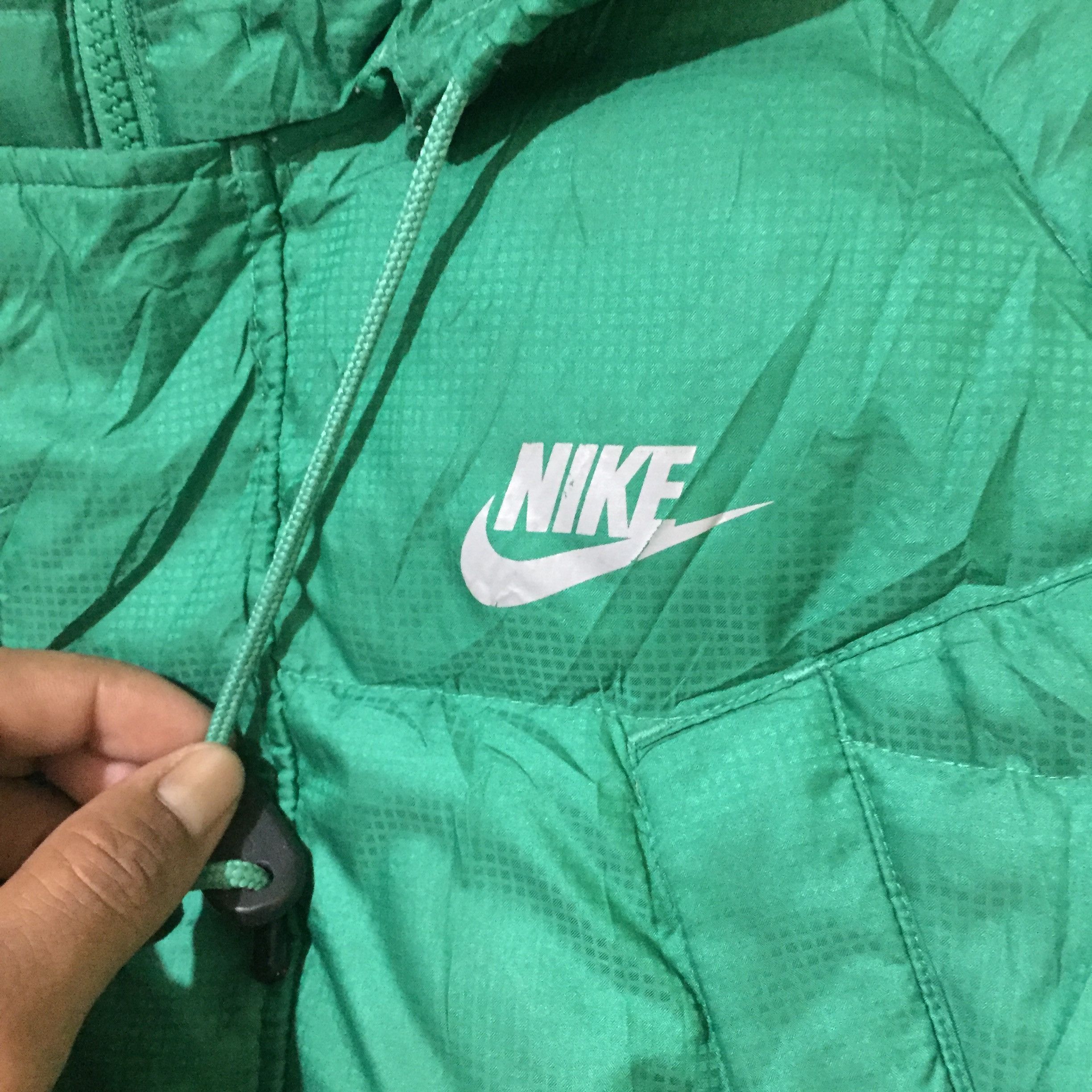 Japanese Brand Y2K Nike Puffer Jacket Hoodie Zipper Size US M / EU 48-50 / 2 - 4 Thumbnail