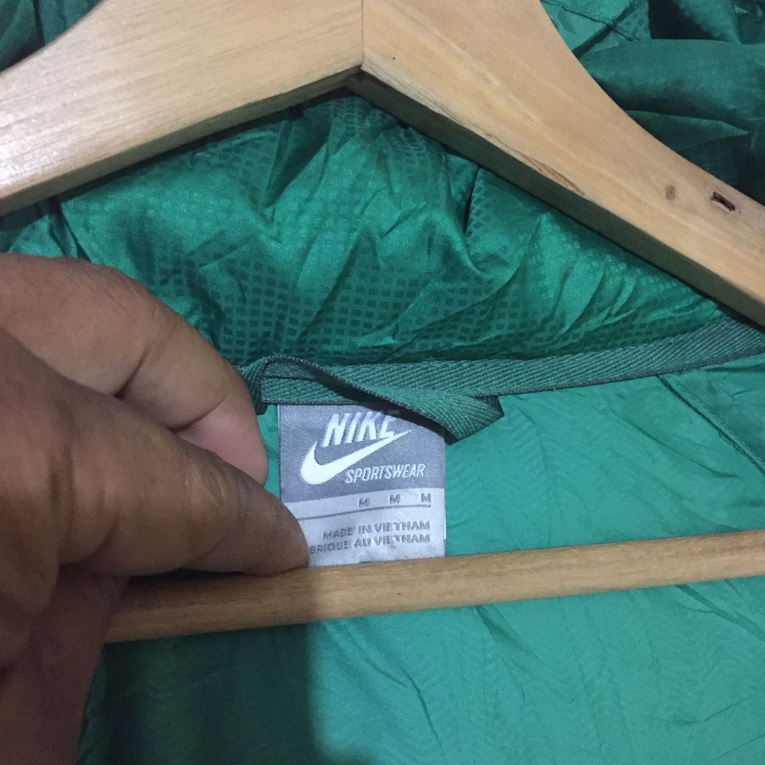 Japanese Brand Y2K Nike Puffer Jacket Hoodie Zipper Size US M / EU 48-50 / 2 - 9 Thumbnail