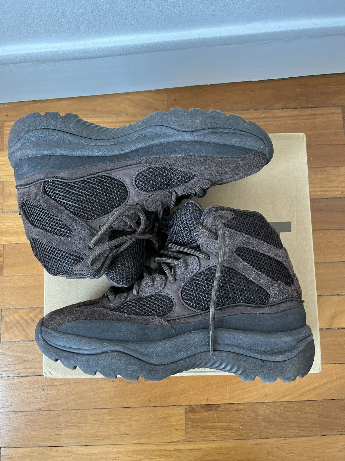 oil yeezy boots