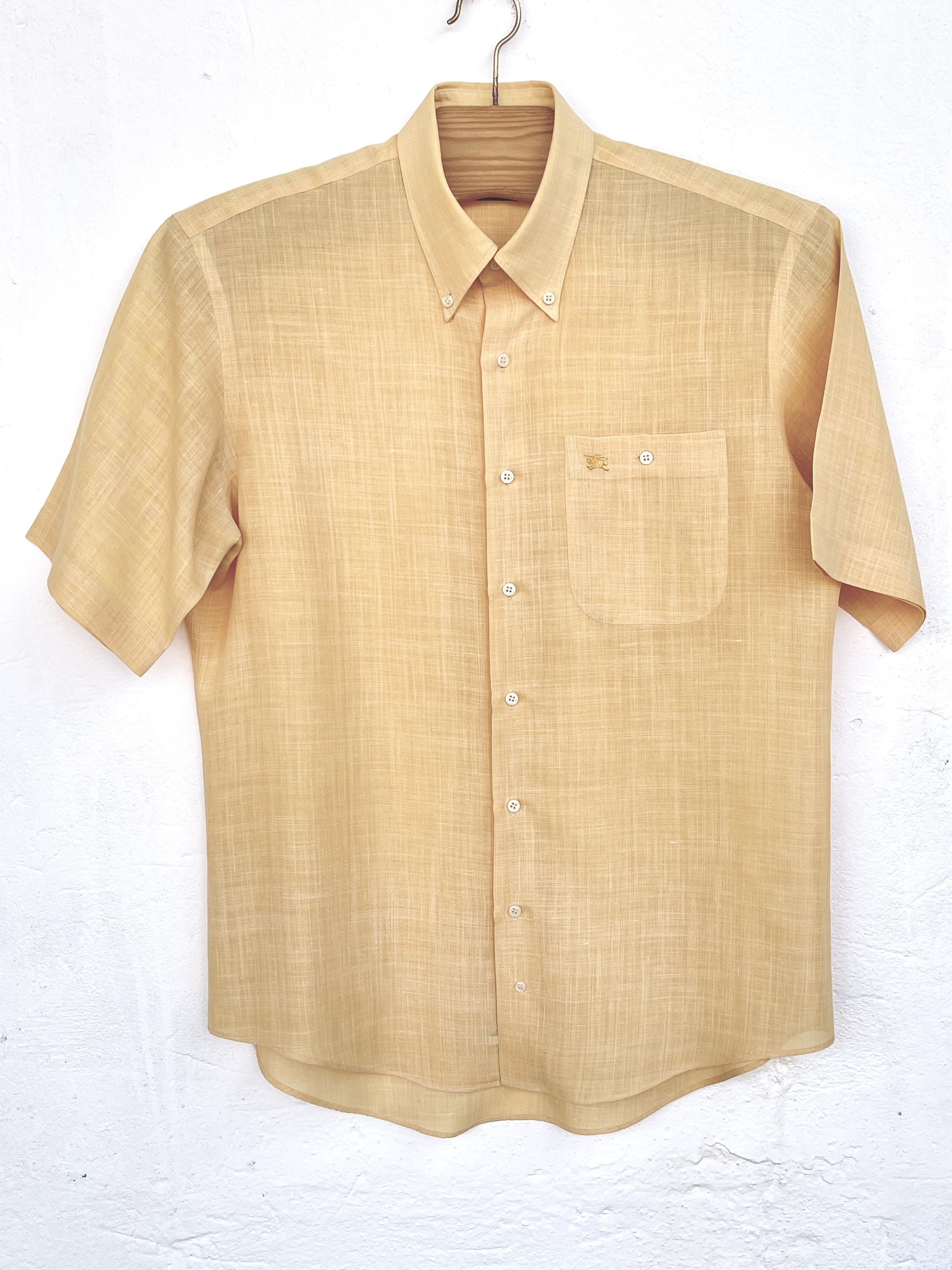 Burberry 🔥yellow Burberry summer shirt tshirt true size M Size US M / EU 48-50 / 2 - 1 Thumbnail