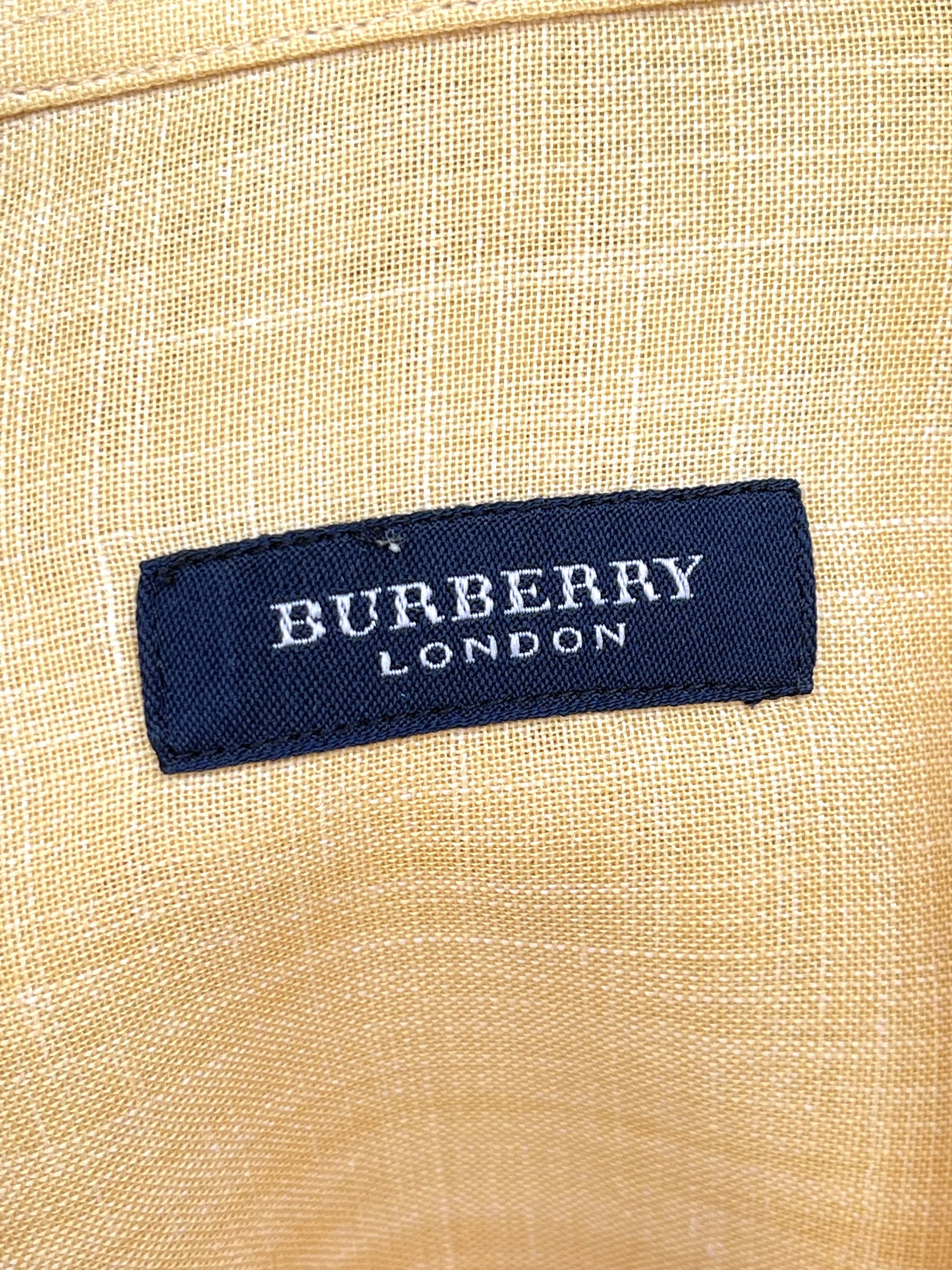 Burberry 🔥yellow Burberry summer shirt tshirt true size M Size US M / EU 48-50 / 2 - 4 Thumbnail