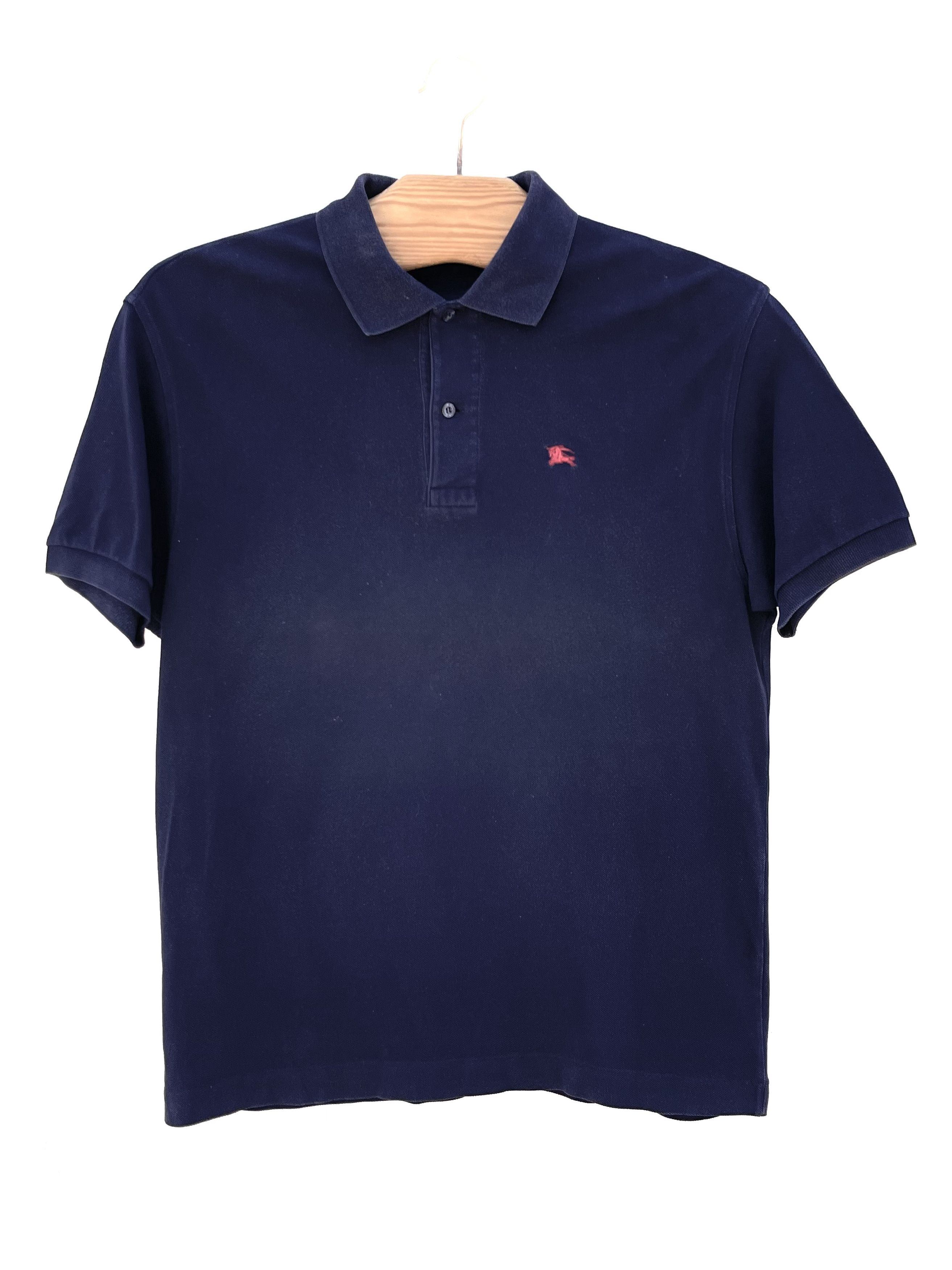 Burberry 🔥navy Burberry summer polo tshirt size L Size US L / EU 52-54 / 3 - 1 Thumbnail