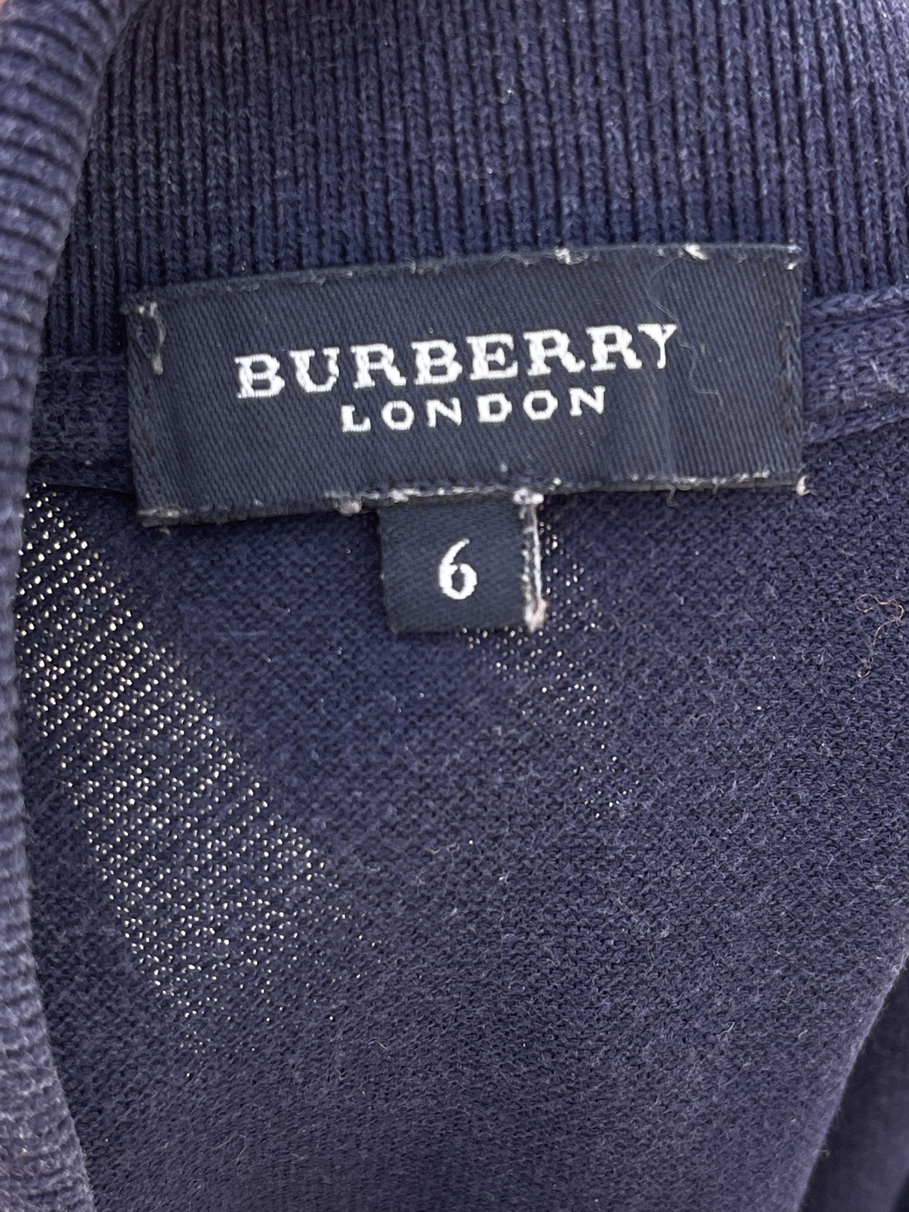 Burberry 🔥navy Burberry summer polo tshirt size L Size US L / EU 52-54 / 3 - 5 Thumbnail