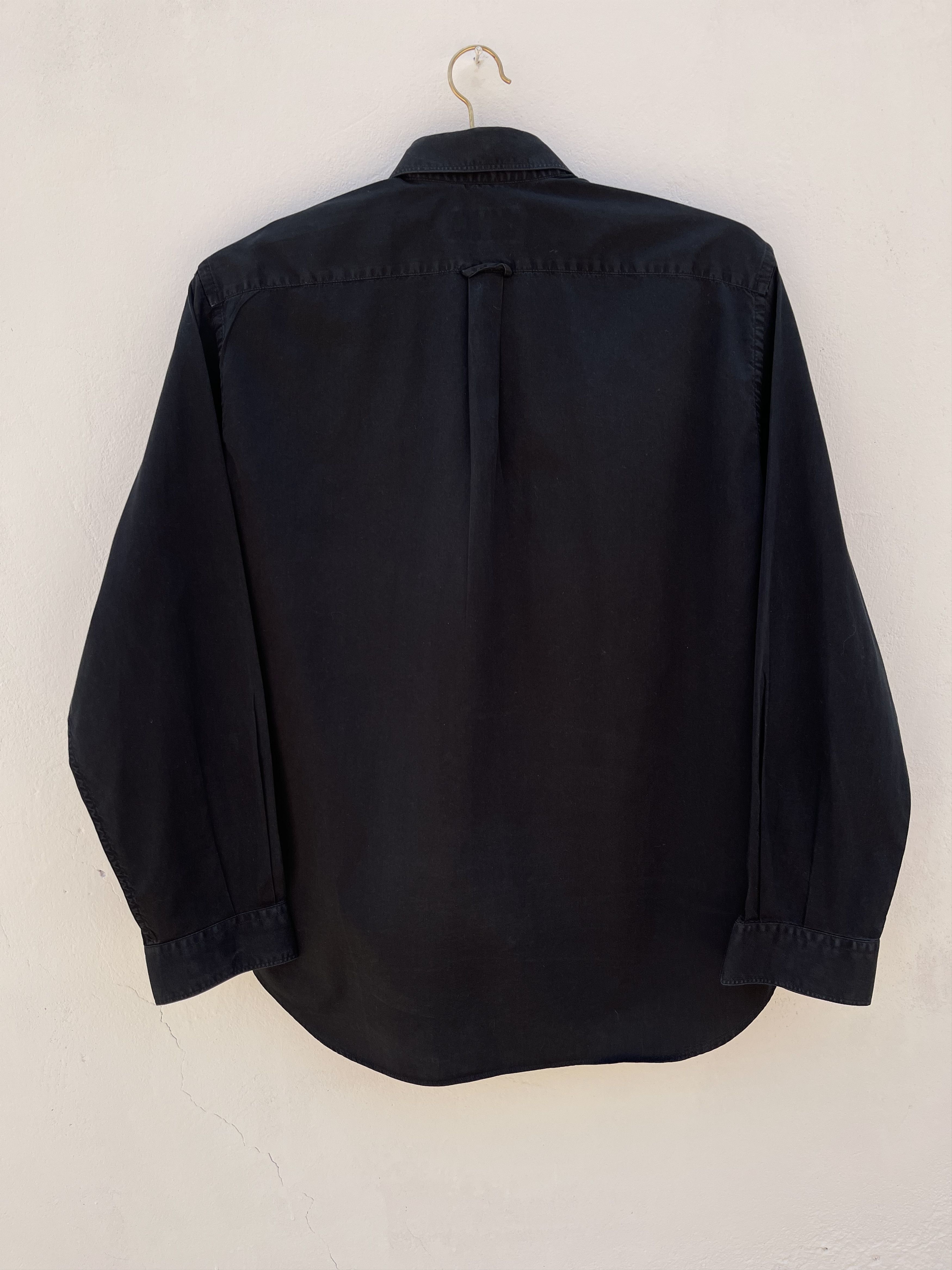 Burberry 🔥black TB Burberry shirt cotton size xl classic Size US XL / EU 56 / 4 - 4 Thumbnail