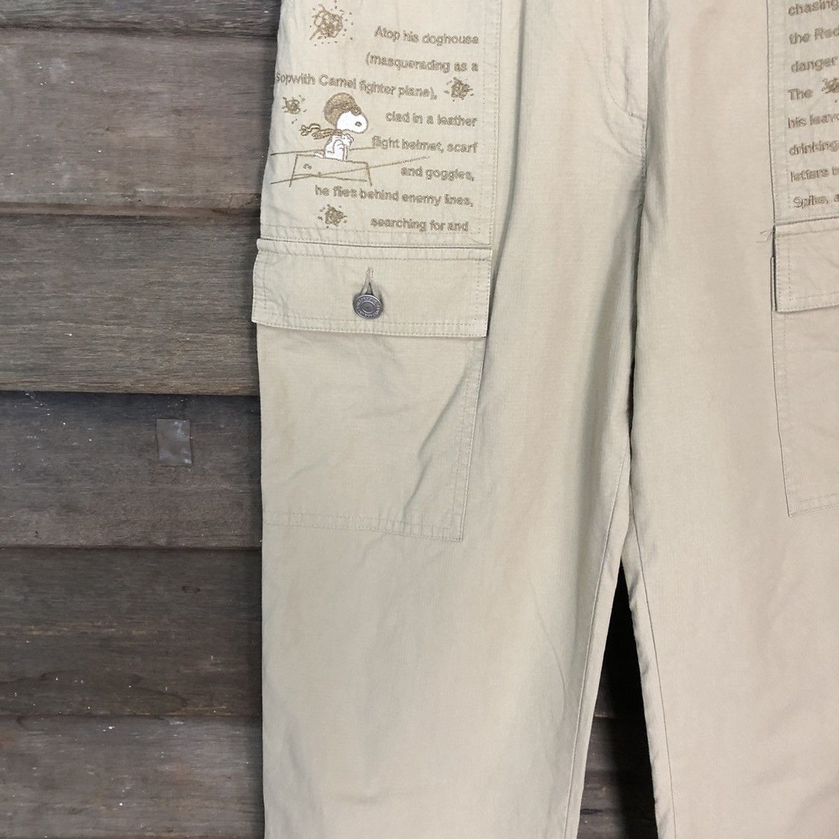 Cartoon Network Green Clubs snoopy Brown Casual Pants #4563 Size US 26 / EU 42 - 6 Thumbnail