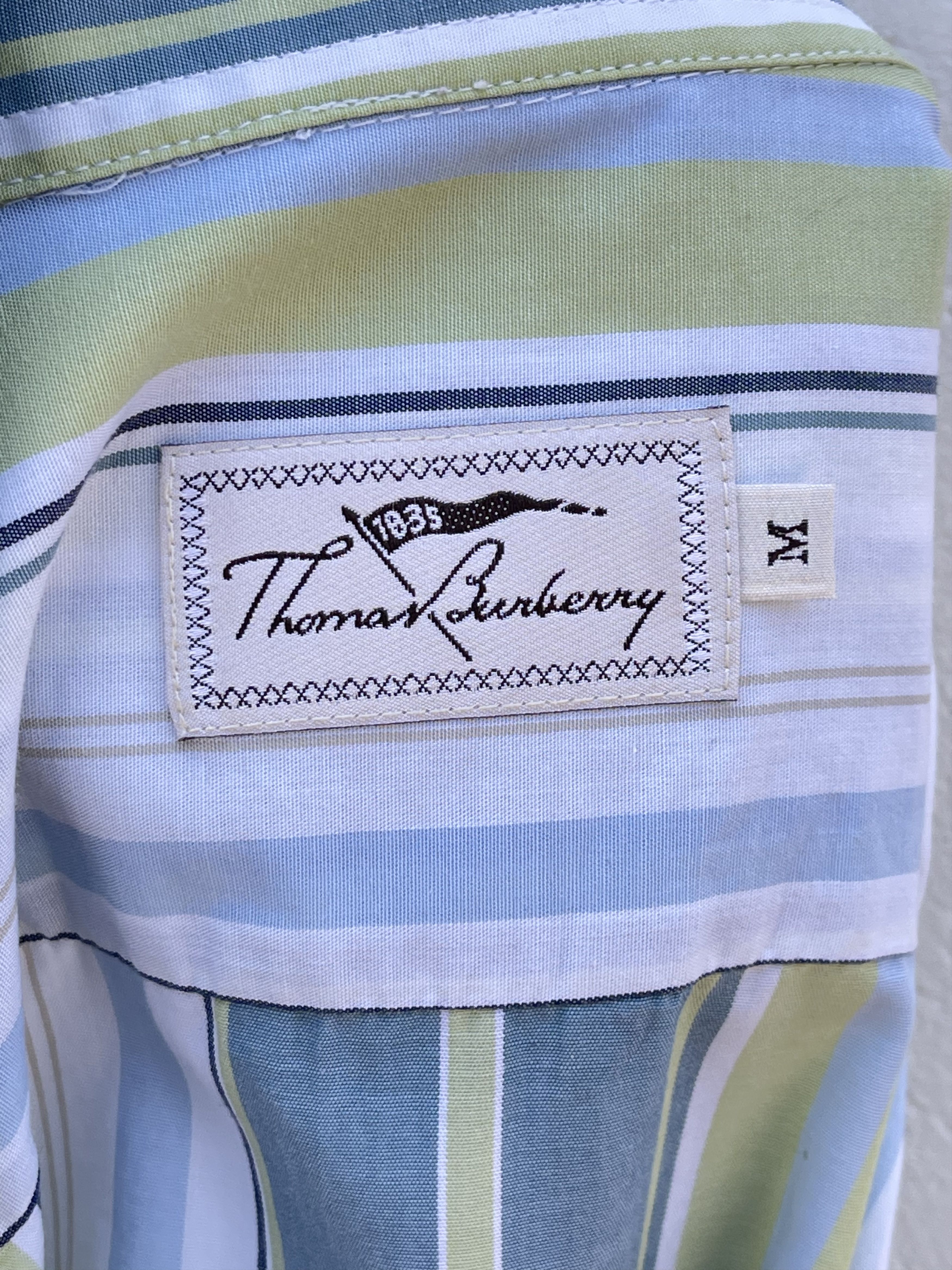 Burberry 🔥short sleeve tshirt striped TB Burberry shirt summer Size US M / EU 48-50 / 2 - 8 Thumbnail