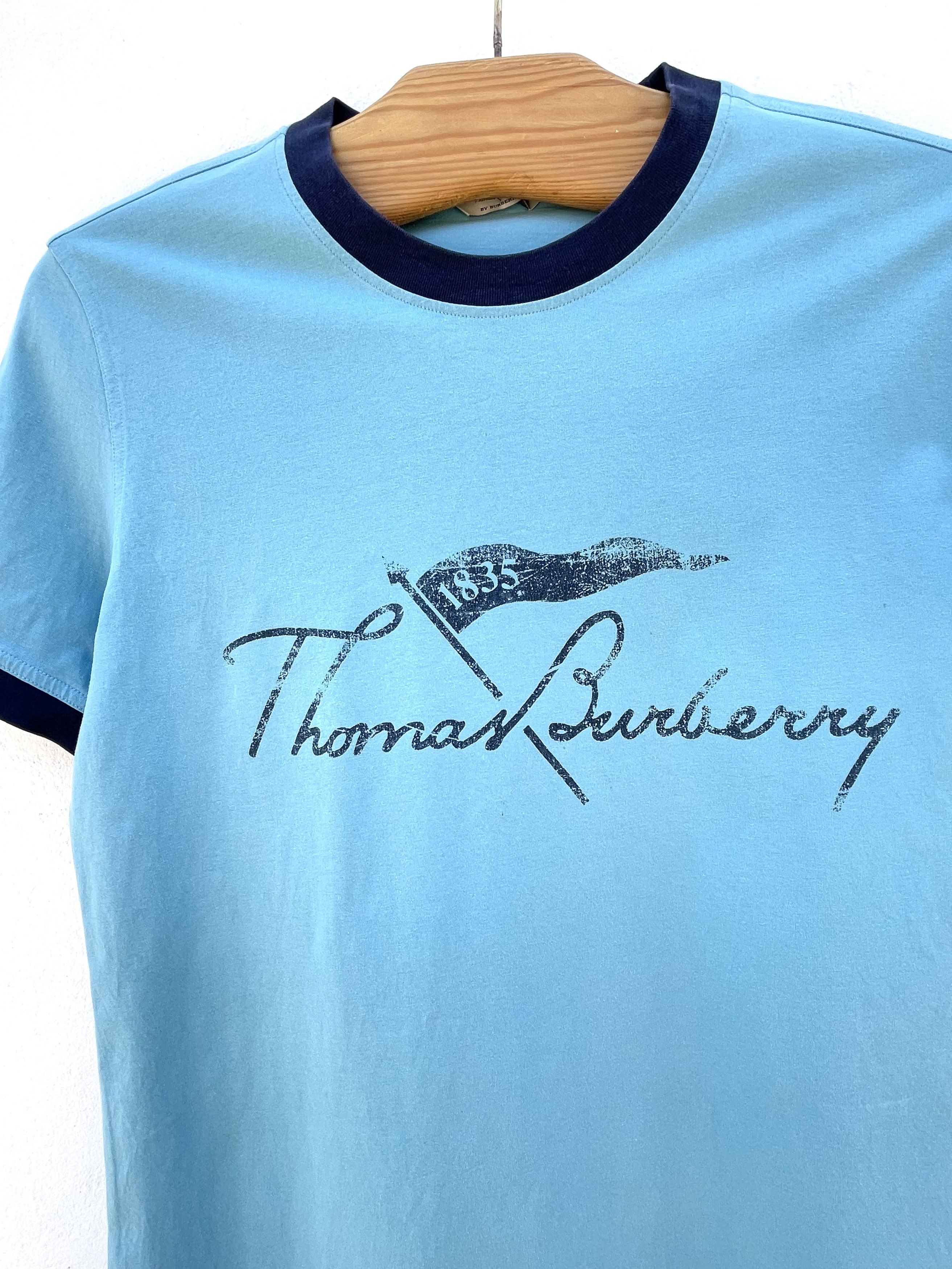 Burberry 🔥short sleeve tshirt Big logo TB Burberry shirt summer M Size US M / EU 48-50 / 2 - 2 Thumbnail