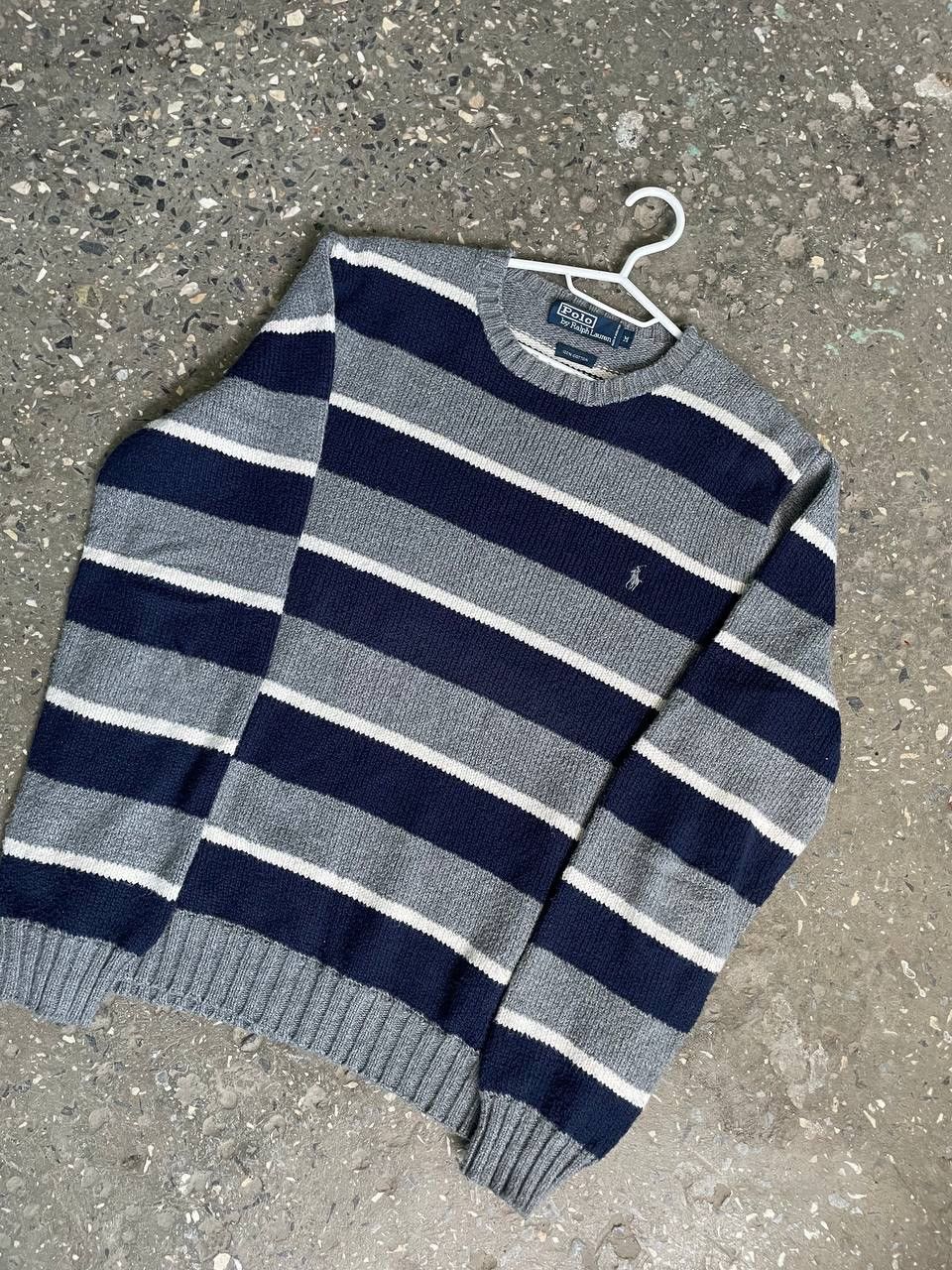 Ralph Lauren Vintage Polo Ralph Lauren Striped Sweater Grailed