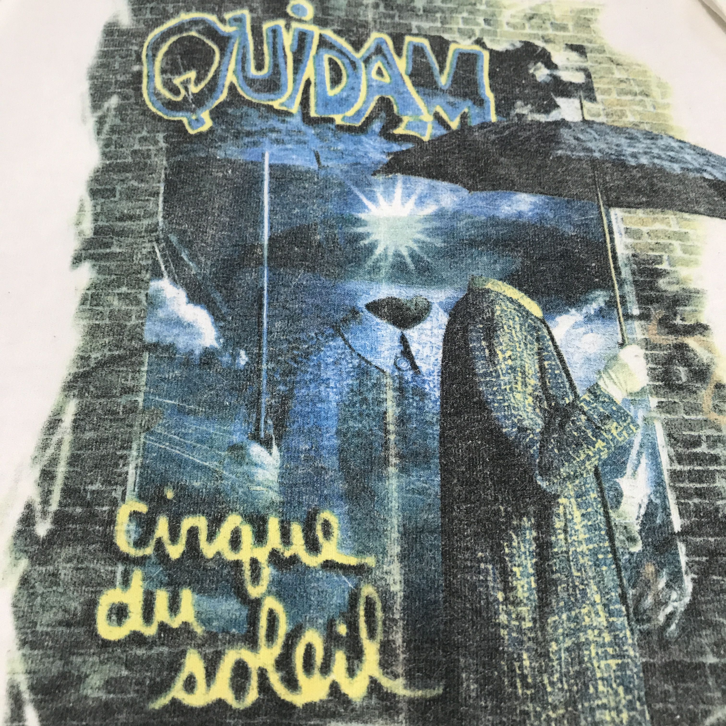 Vintage Vintage 90s Quidam Cirque Du Soleil circus Tee XL graphic Size US XL / EU 56 / 4 - 3 Thumbnail