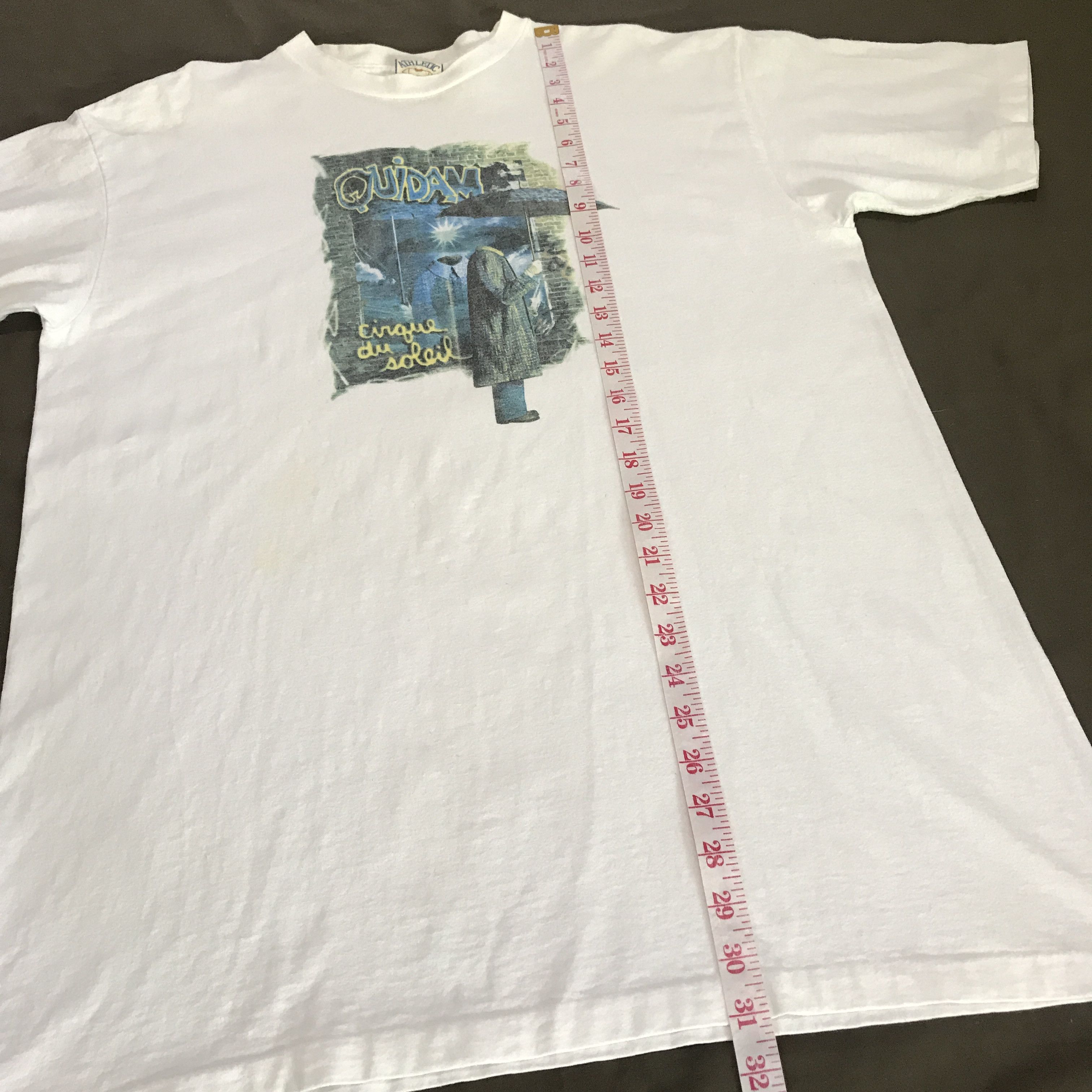 Vintage Vintage 90s Quidam Cirque Du Soleil circus Tee XL graphic Size US XL / EU 56 / 4 - 8 Thumbnail