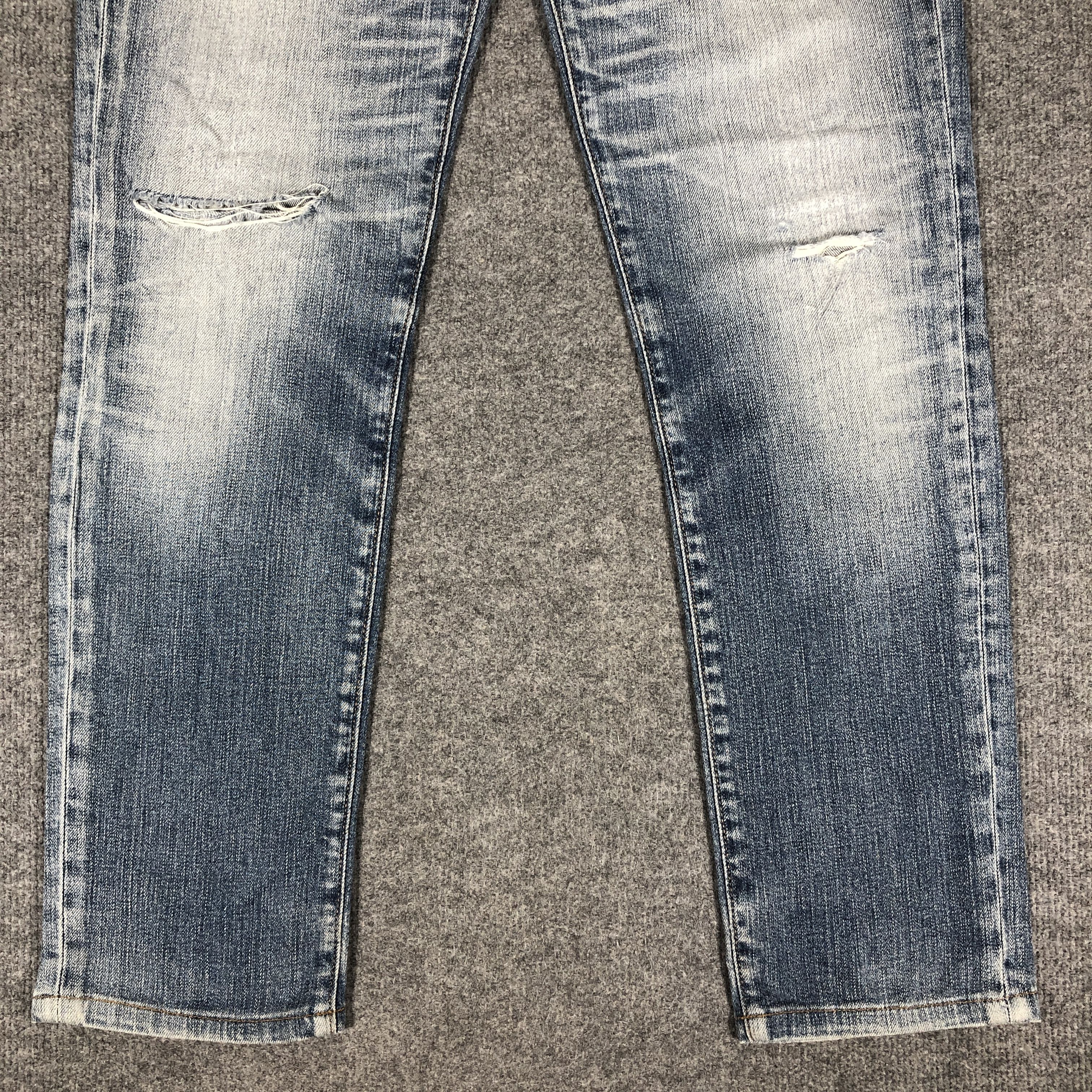Levi's × Vintage Womens Vintage Levis 511 Wash Jeans Light Blue L1145W Size 30" / US 8 / IT 44 - 4 Thumbnail