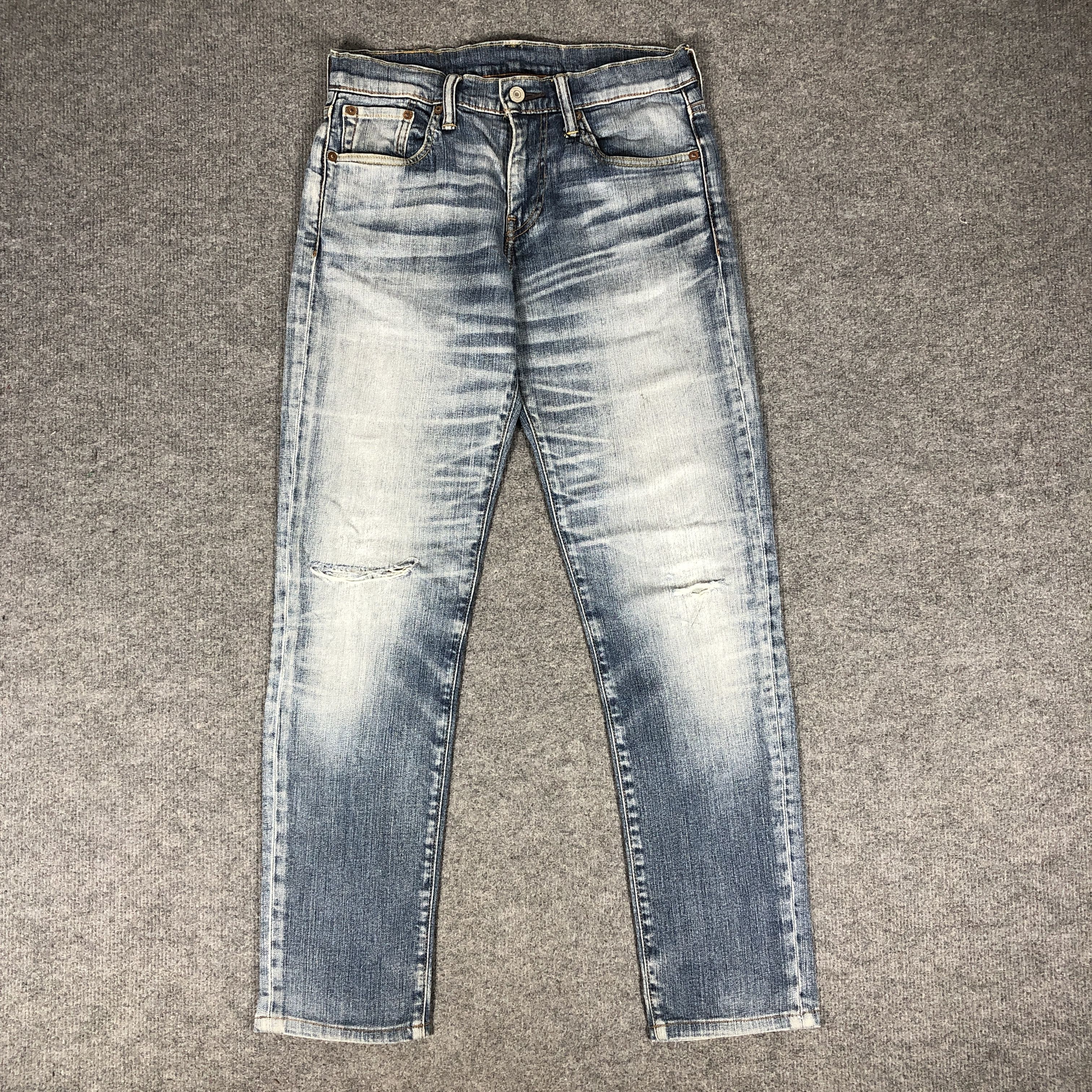 Levi's × Vintage Womens Vintage Levis 511 Wash Jeans Light Blue L1145W Size 30" / US 8 / IT 44 - 1 Thumbnail