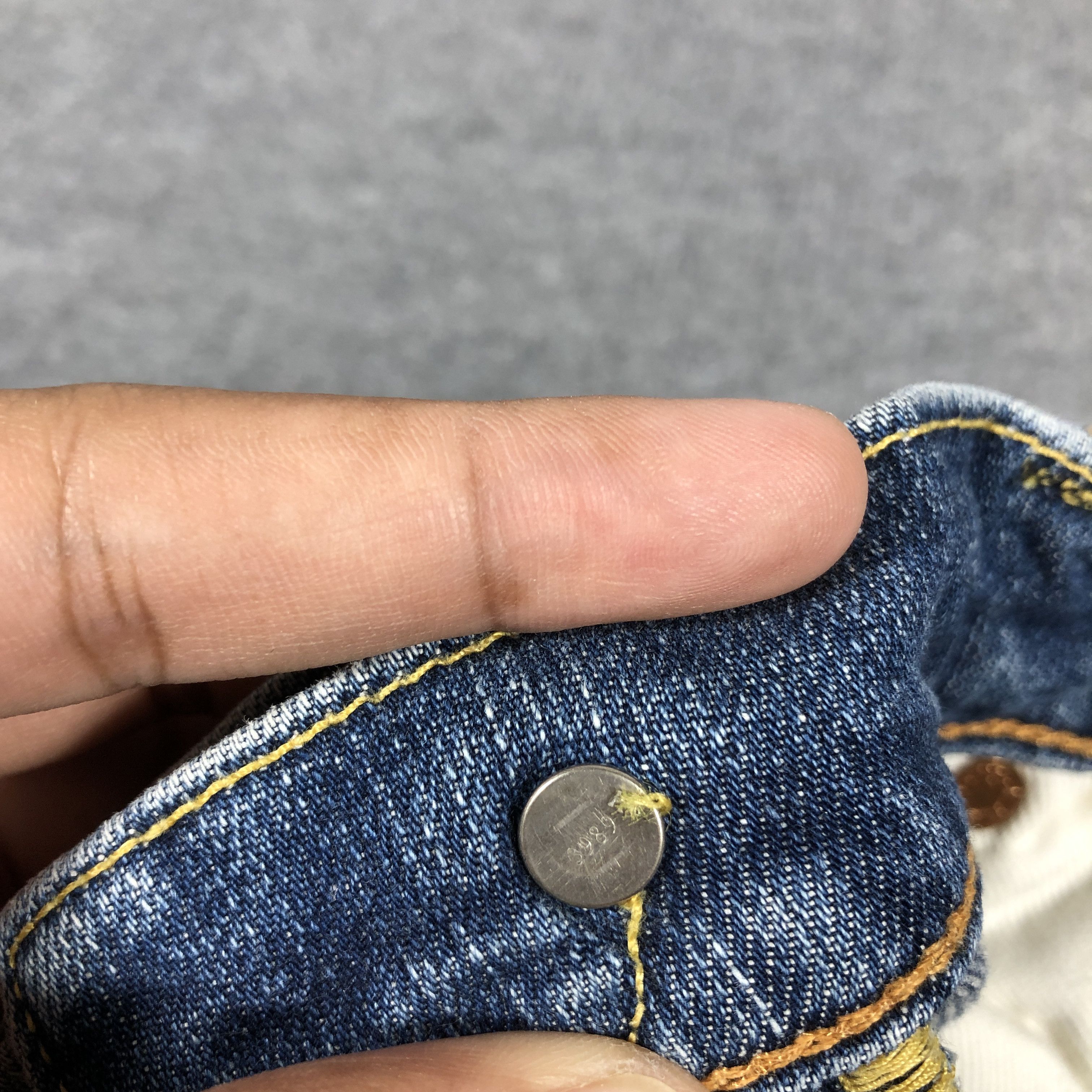 Levi's × Vintage Womens Vintage Levis 511 Wash Jeans Light Blue L1145W Size 30" / US 8 / IT 44 - 11 Thumbnail