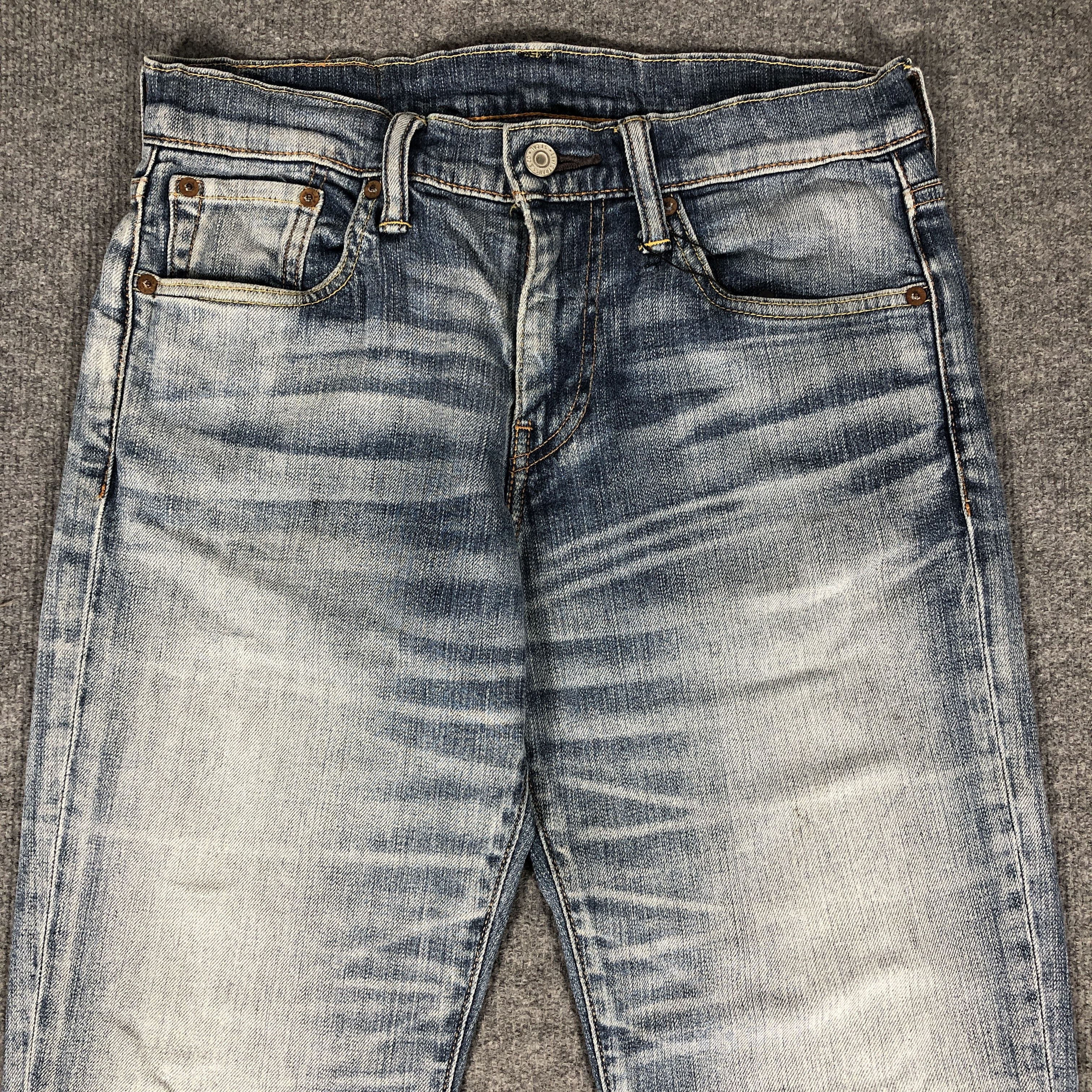Levi's × Vintage Womens Vintage Levis 511 Wash Jeans Light Blue L1145W Size 30" / US 8 / IT 44 - 3 Thumbnail